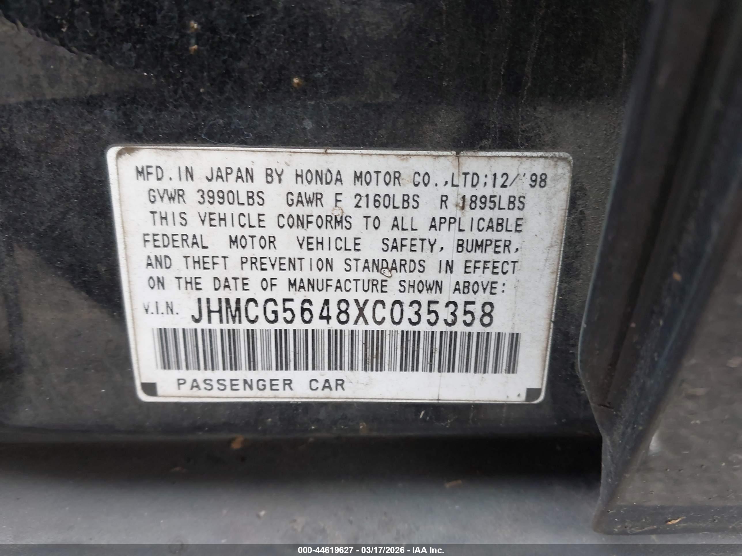 HONDA ACCORD image 9
