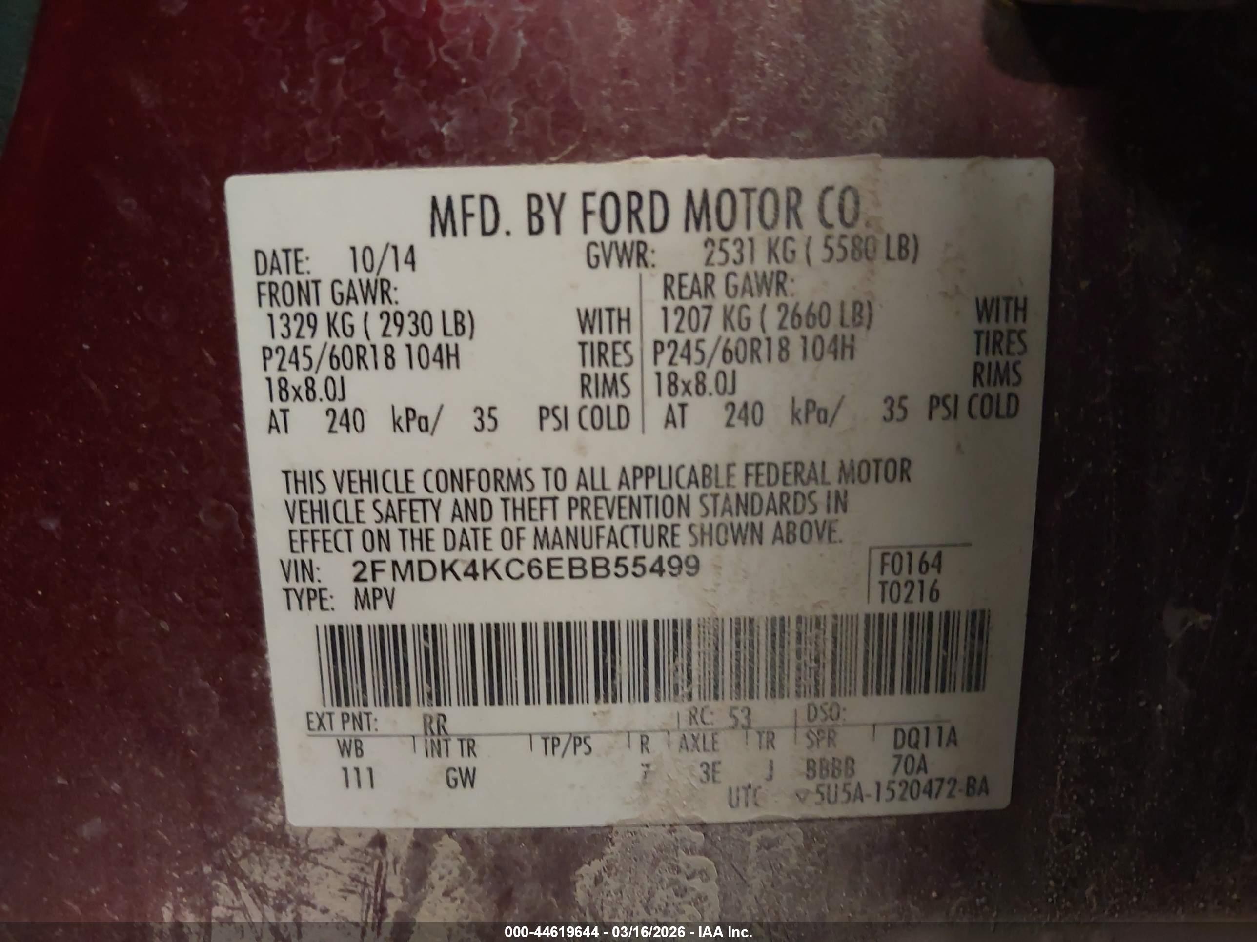 FORD EDGE image 9