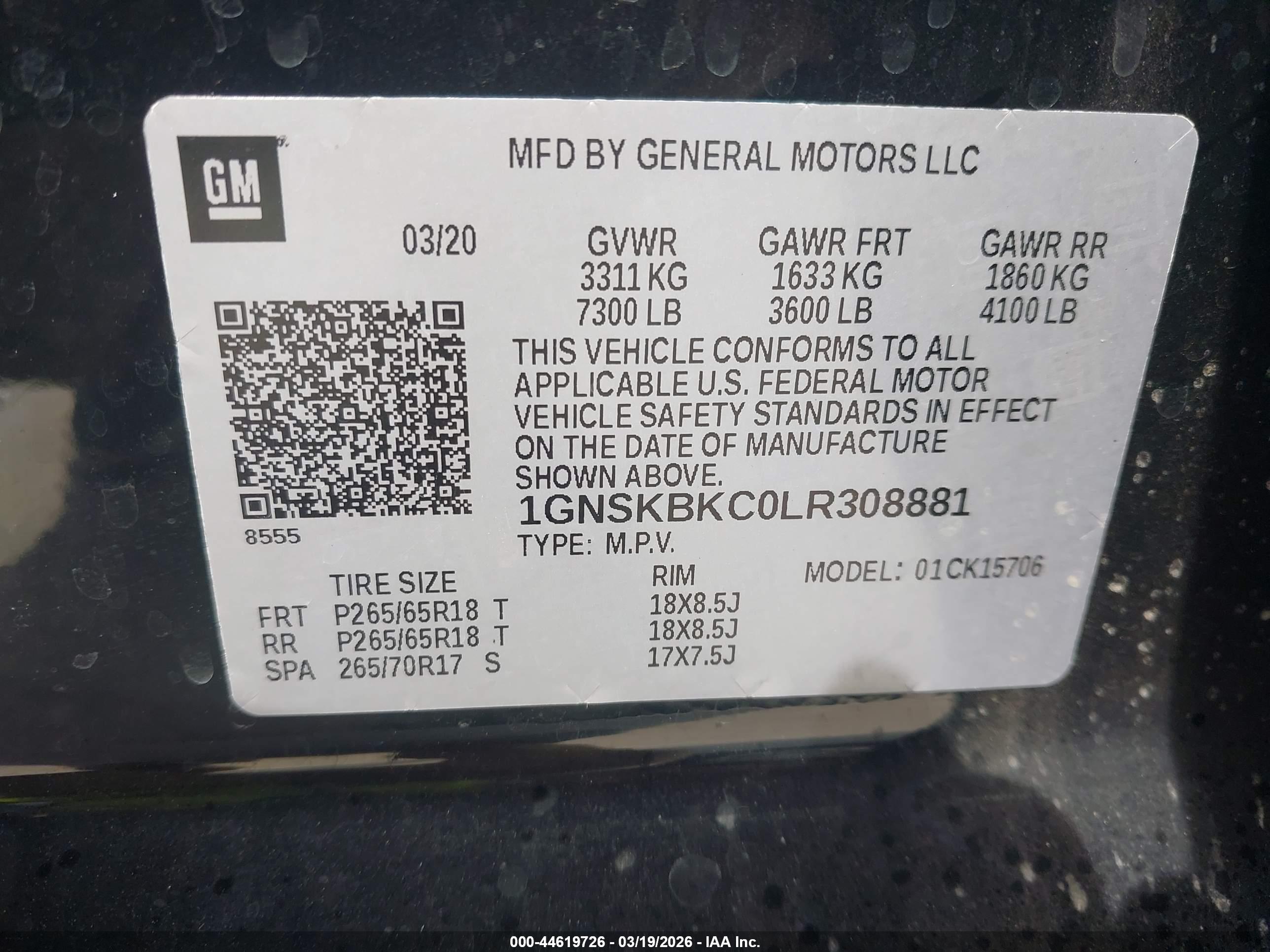CHEVROLET TAHOE image 9