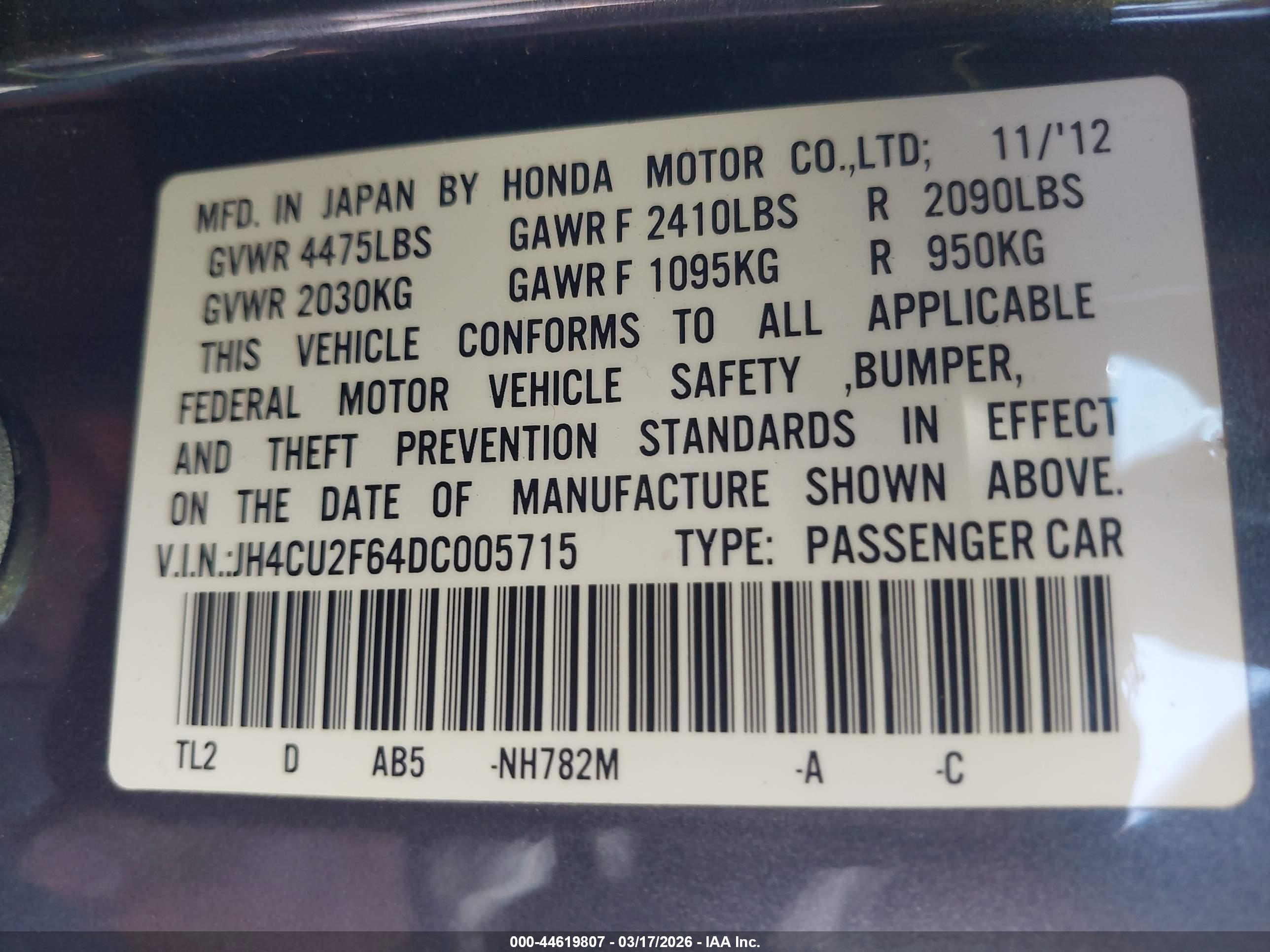 ACURA TSX image 9
