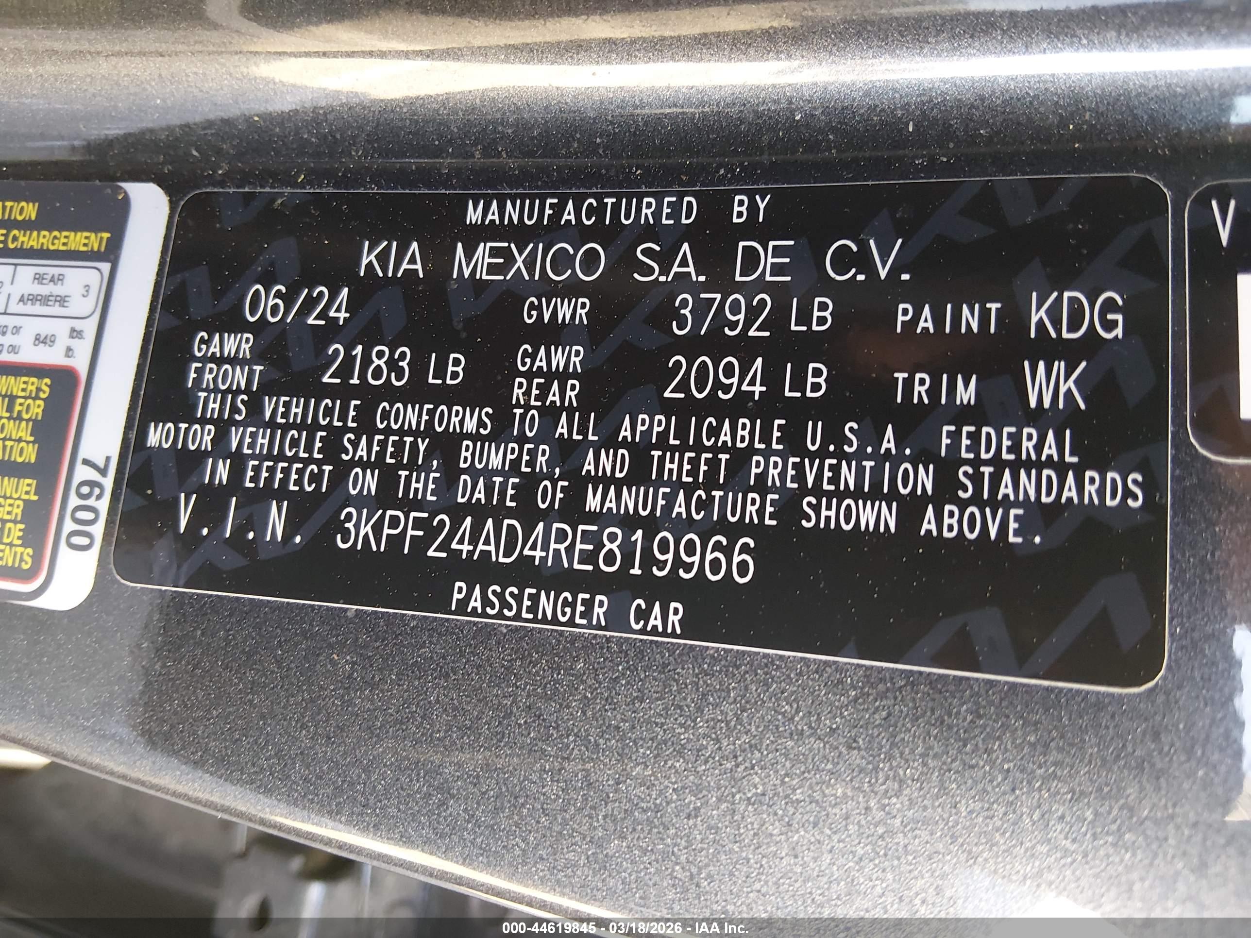 KIA FORTE image 9