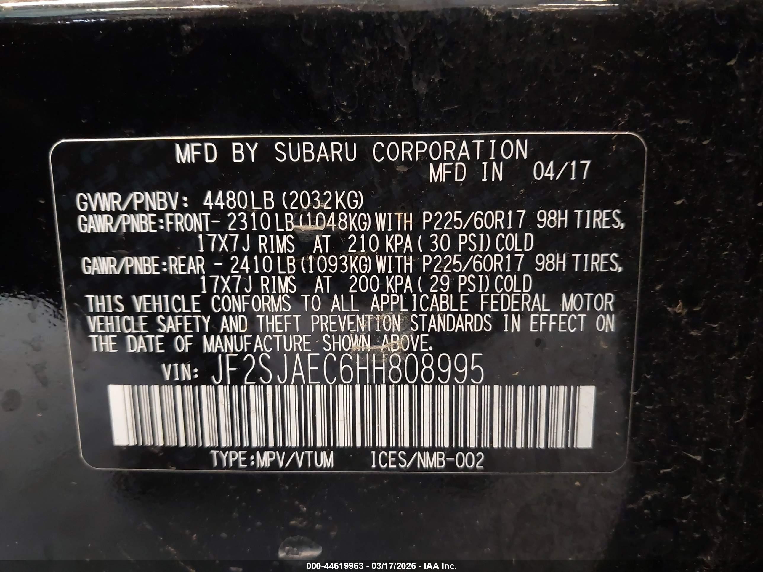 SUBARU FORESTER image 9