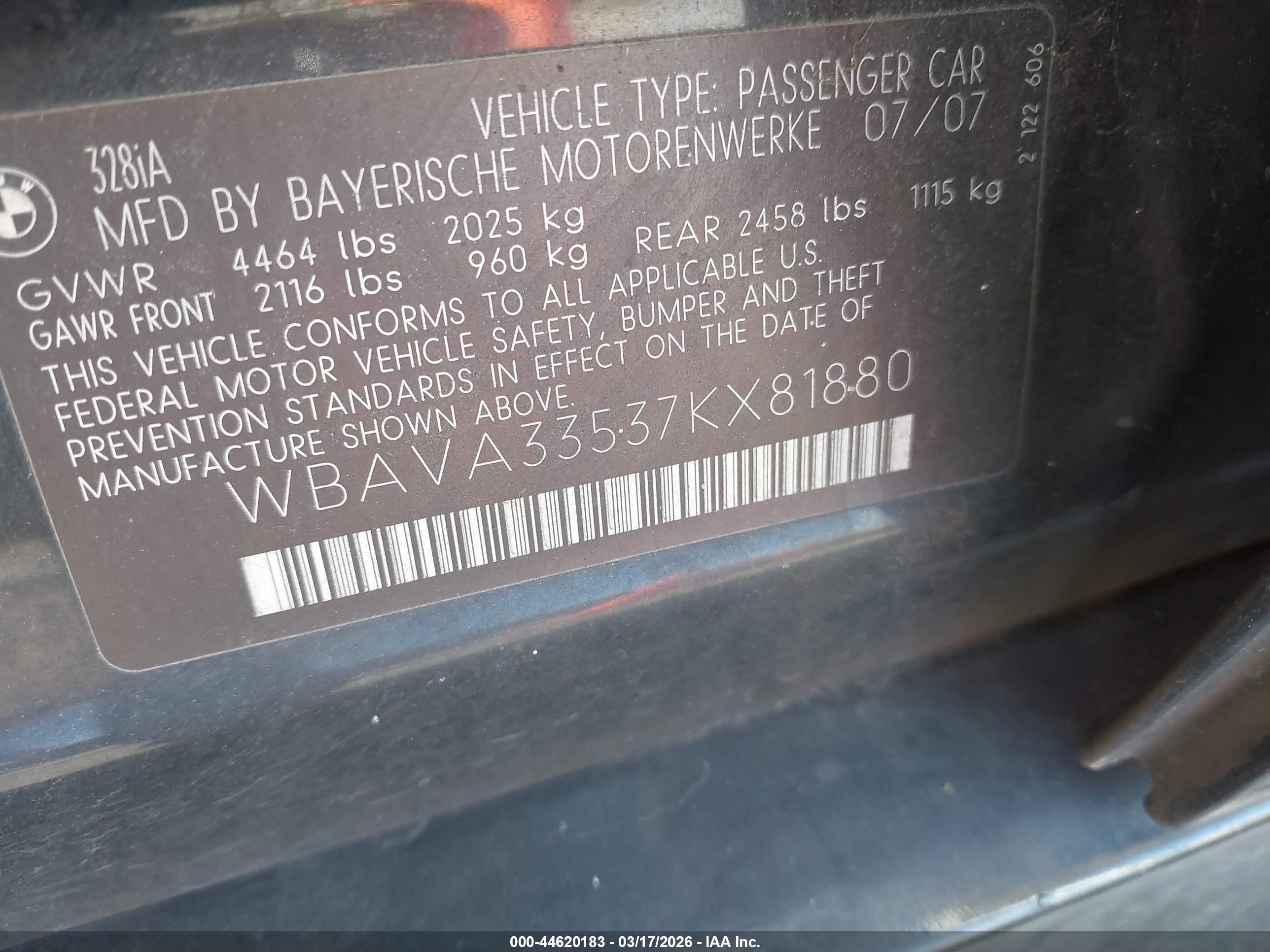 BMW 328I image 9
