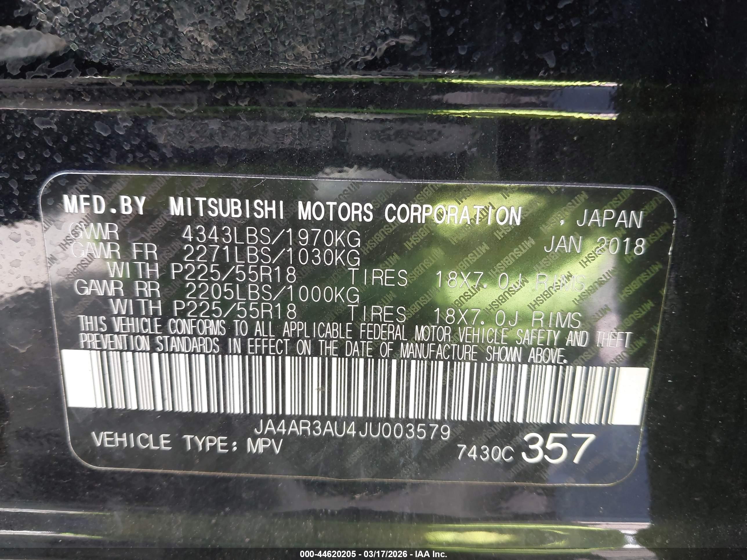 MITSUBISHI OUTLANDER image 9