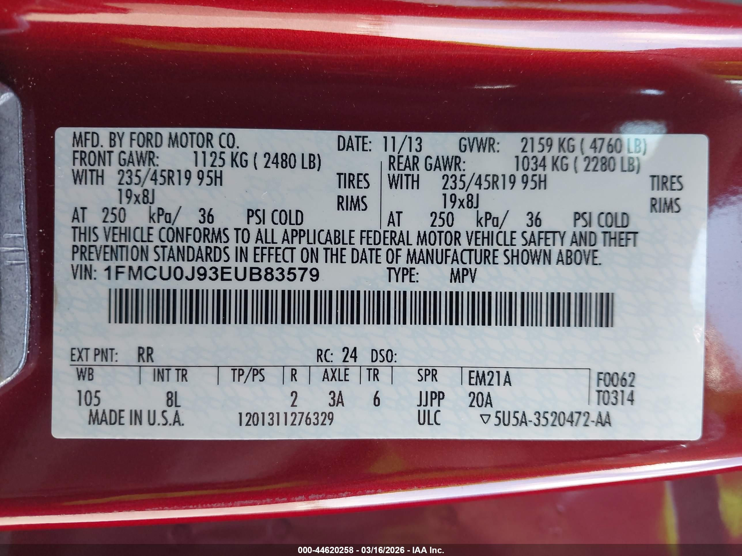FORD ESCAPE image 9