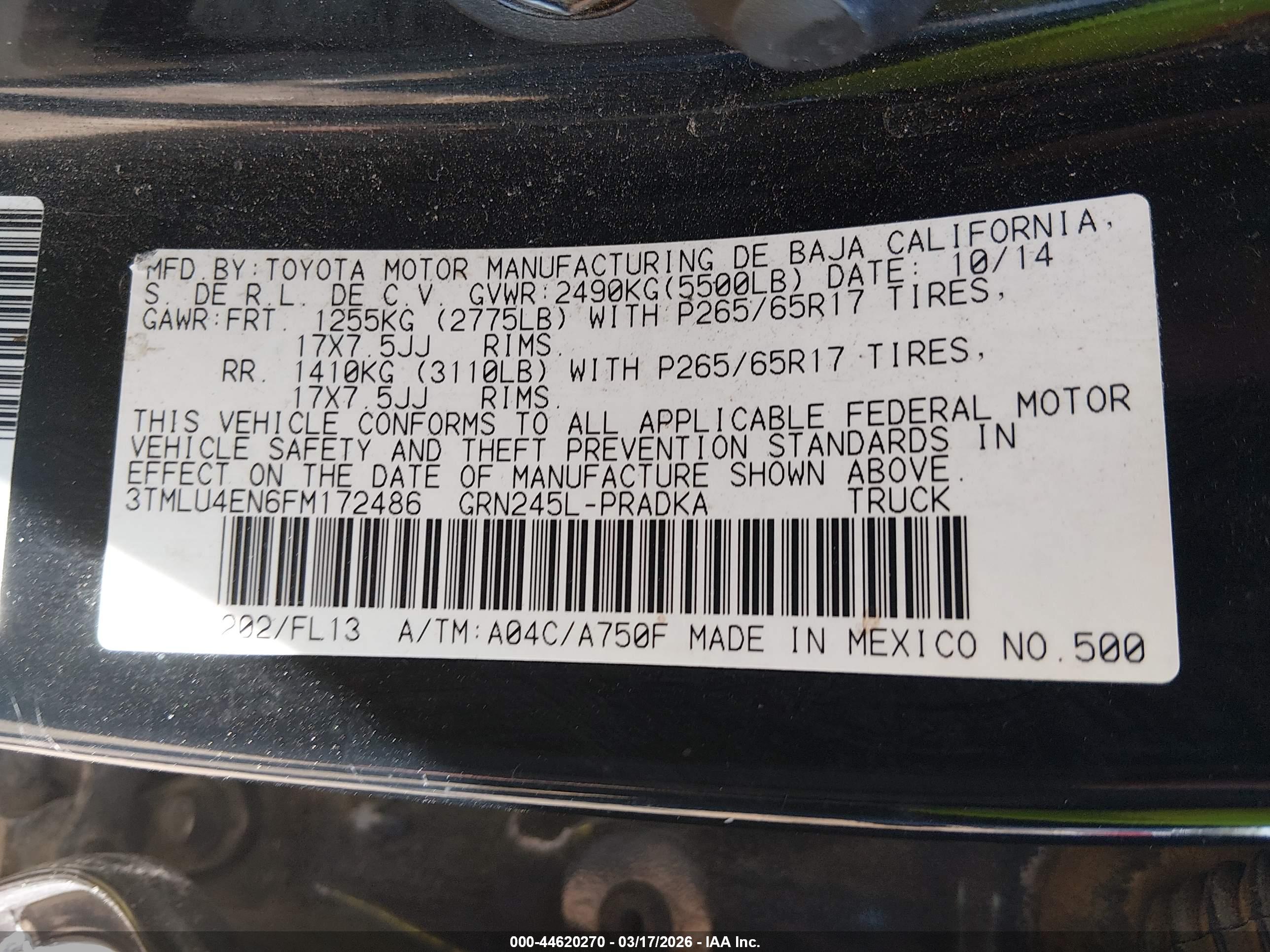 TOYOTA TACOMA image 9