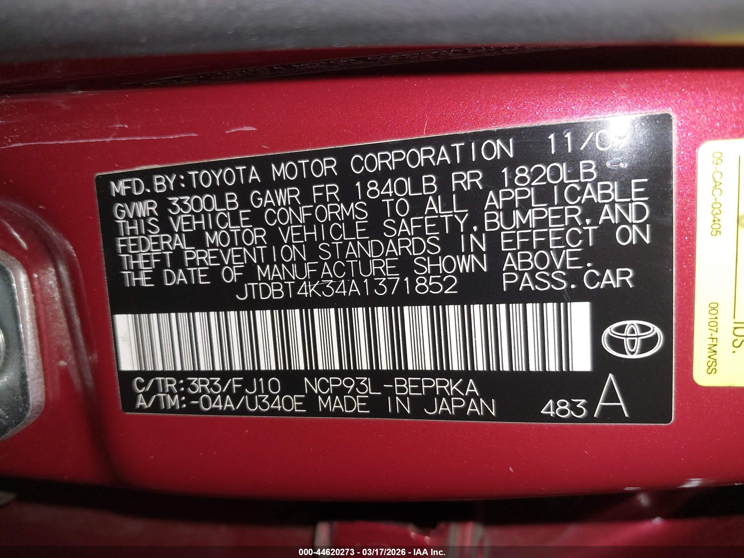 TOYOTA YARIS image 9