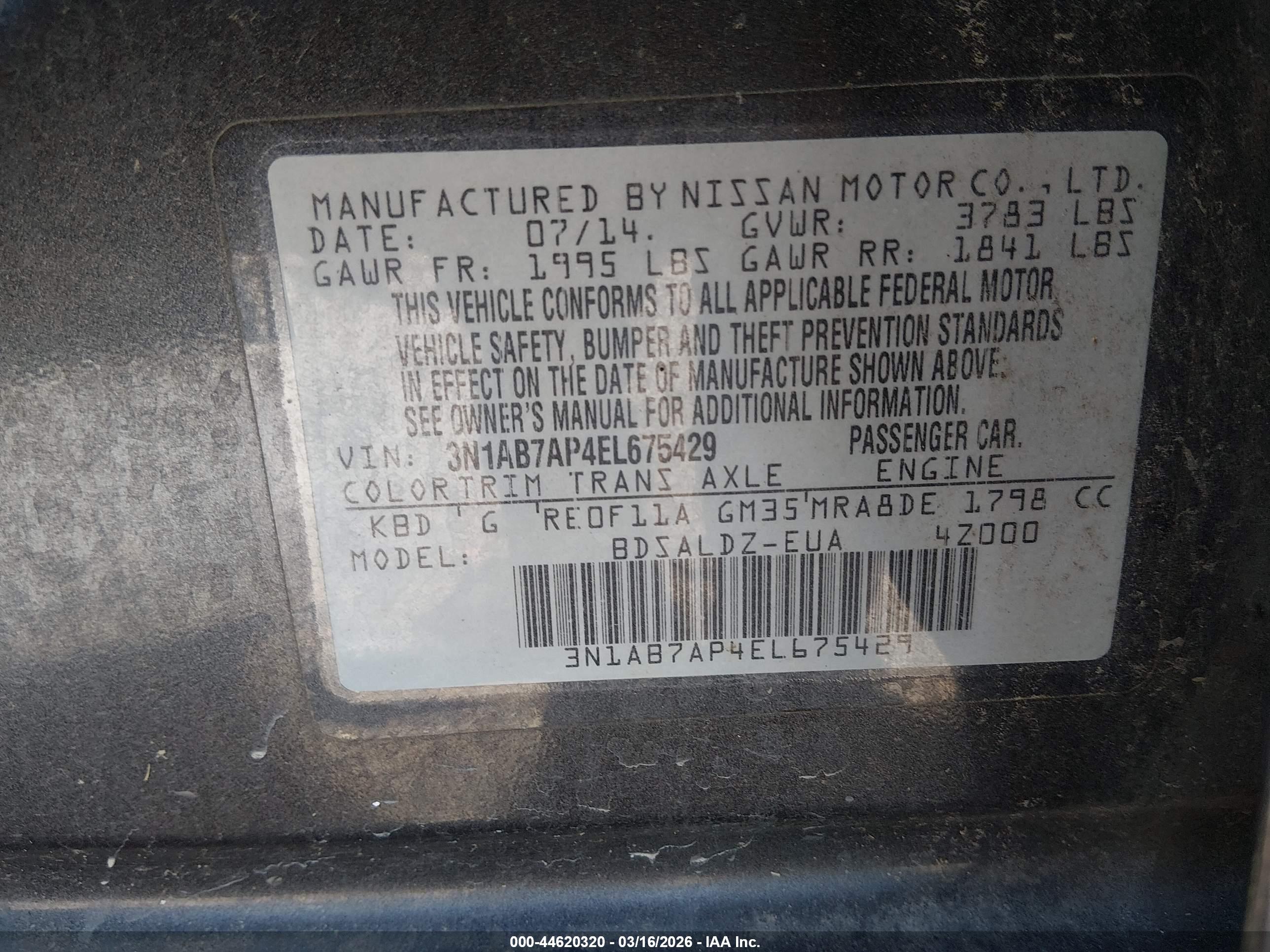 NISSAN SENTRA image 9
