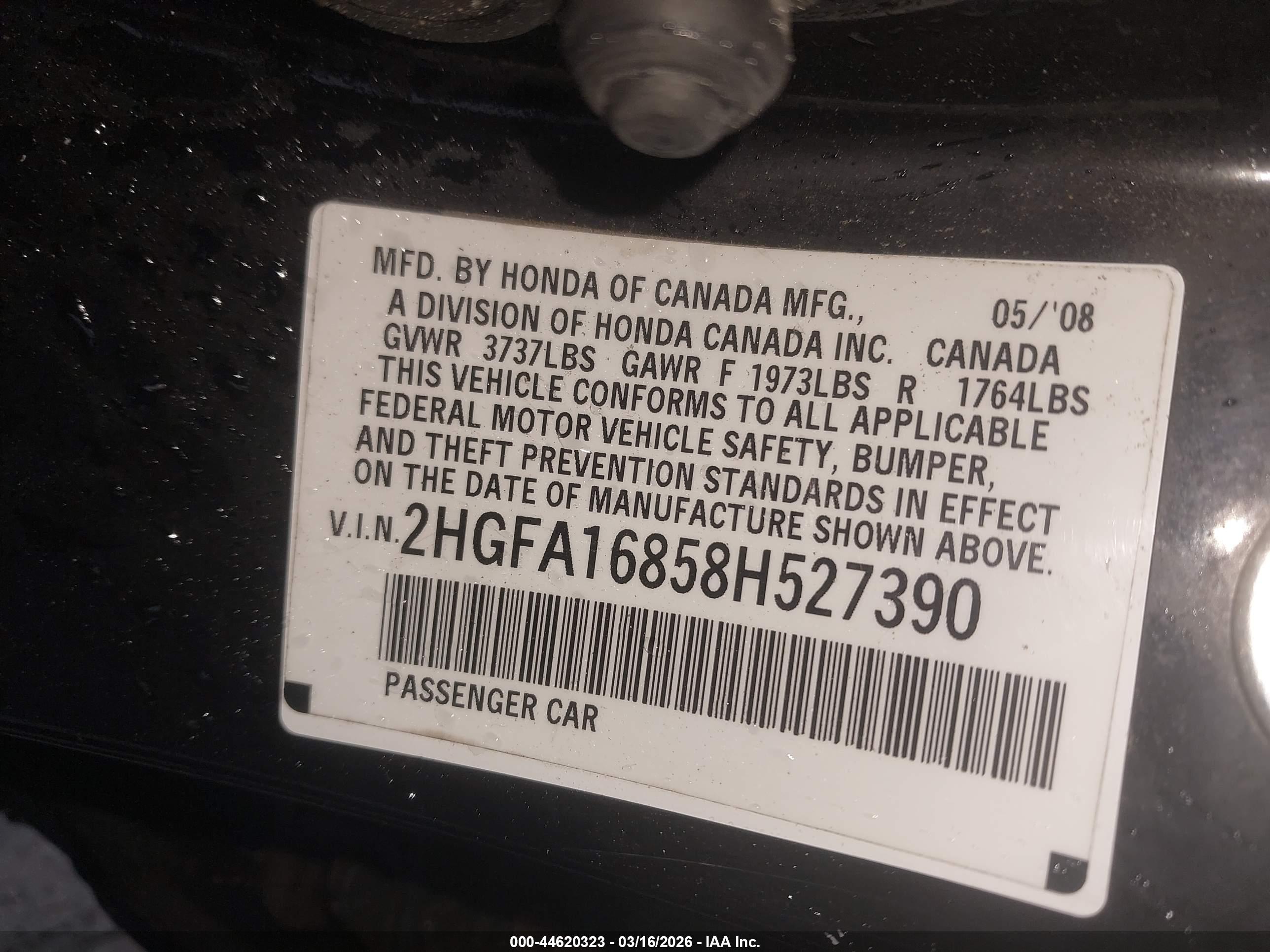 HONDA CIVIC image 9