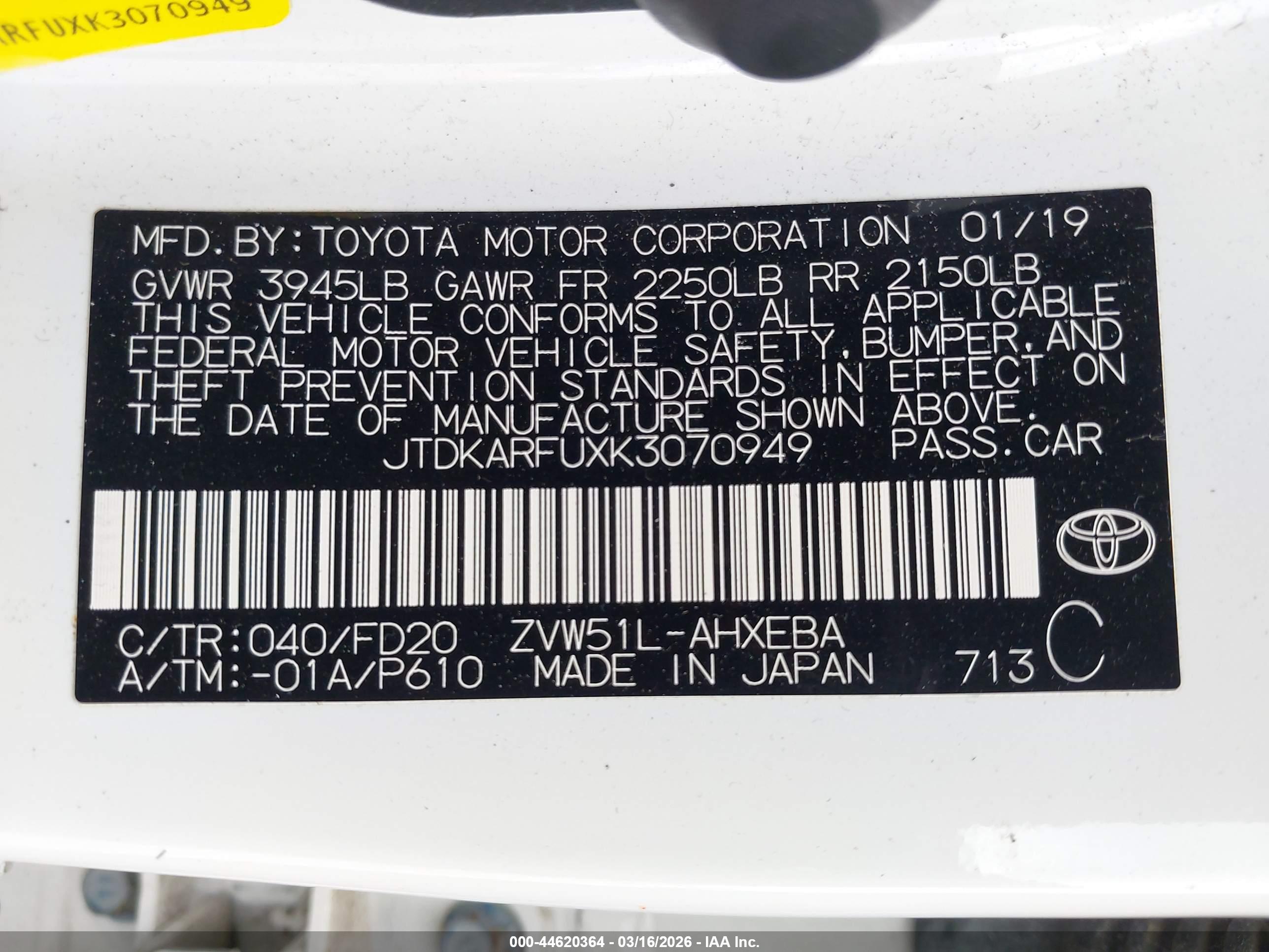 TOYOTA PRIUS image 9