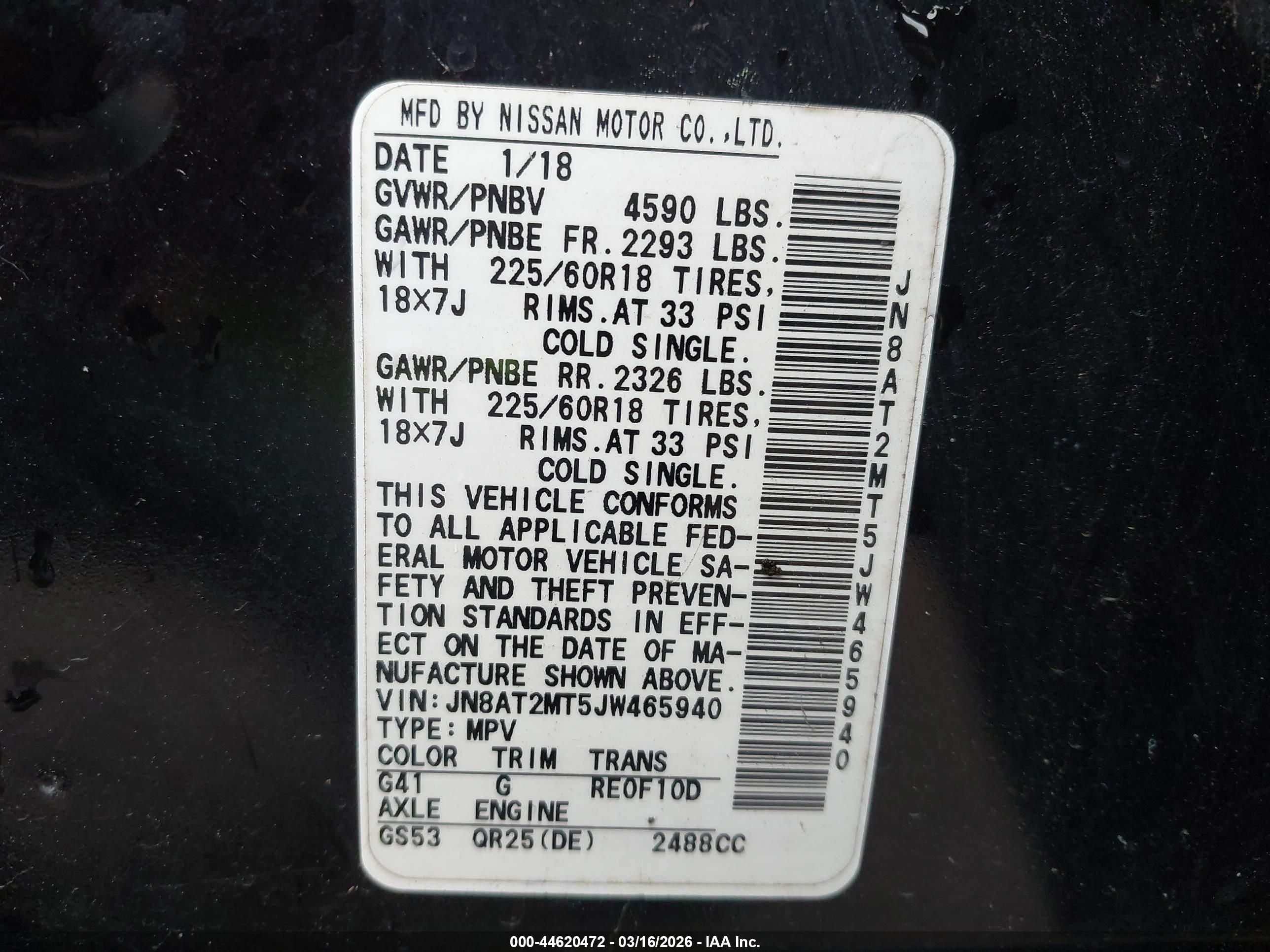 NISSAN ROGUE image 9