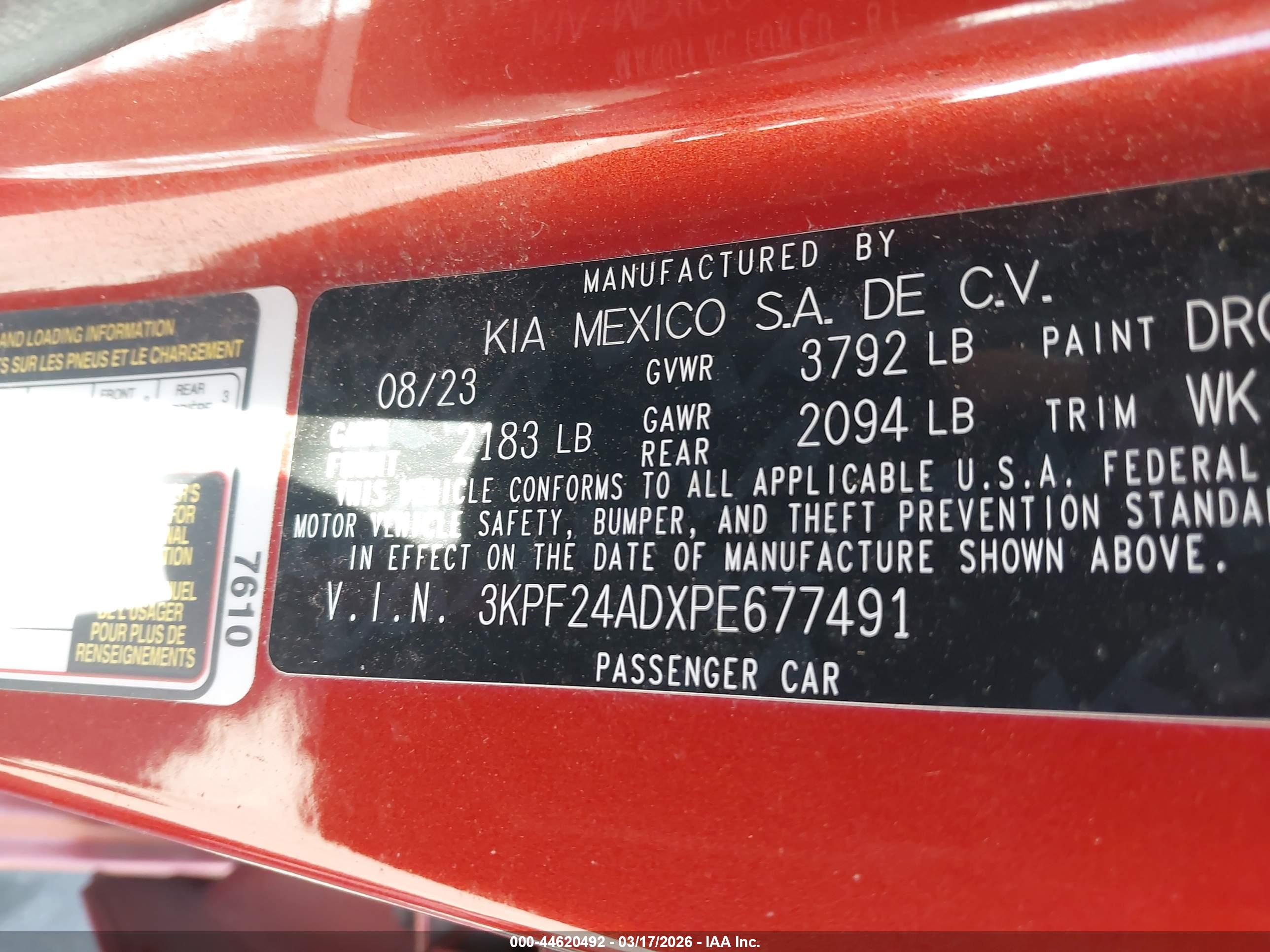 KIA FORTE image 9