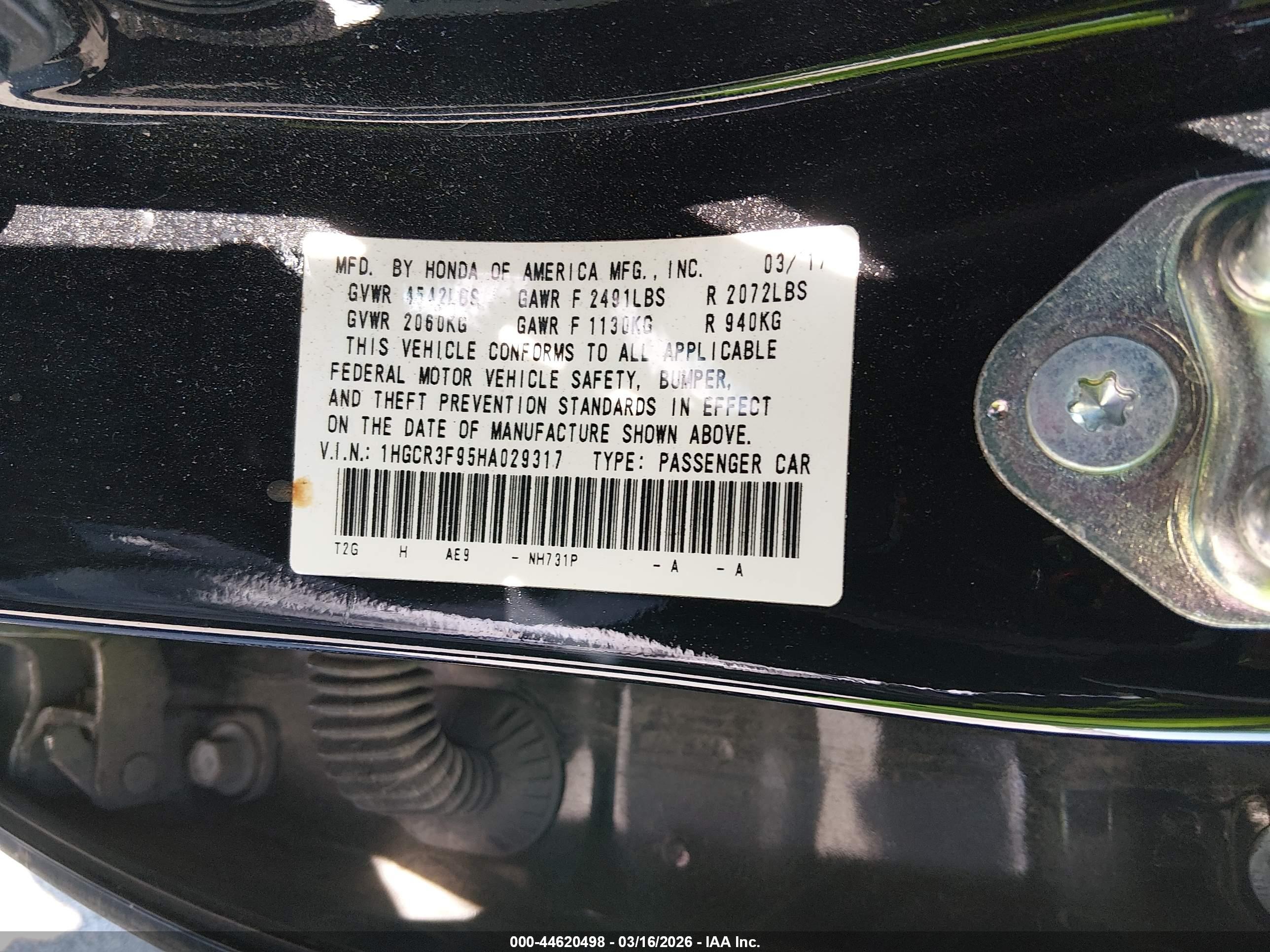 HONDA ACCORD image 9