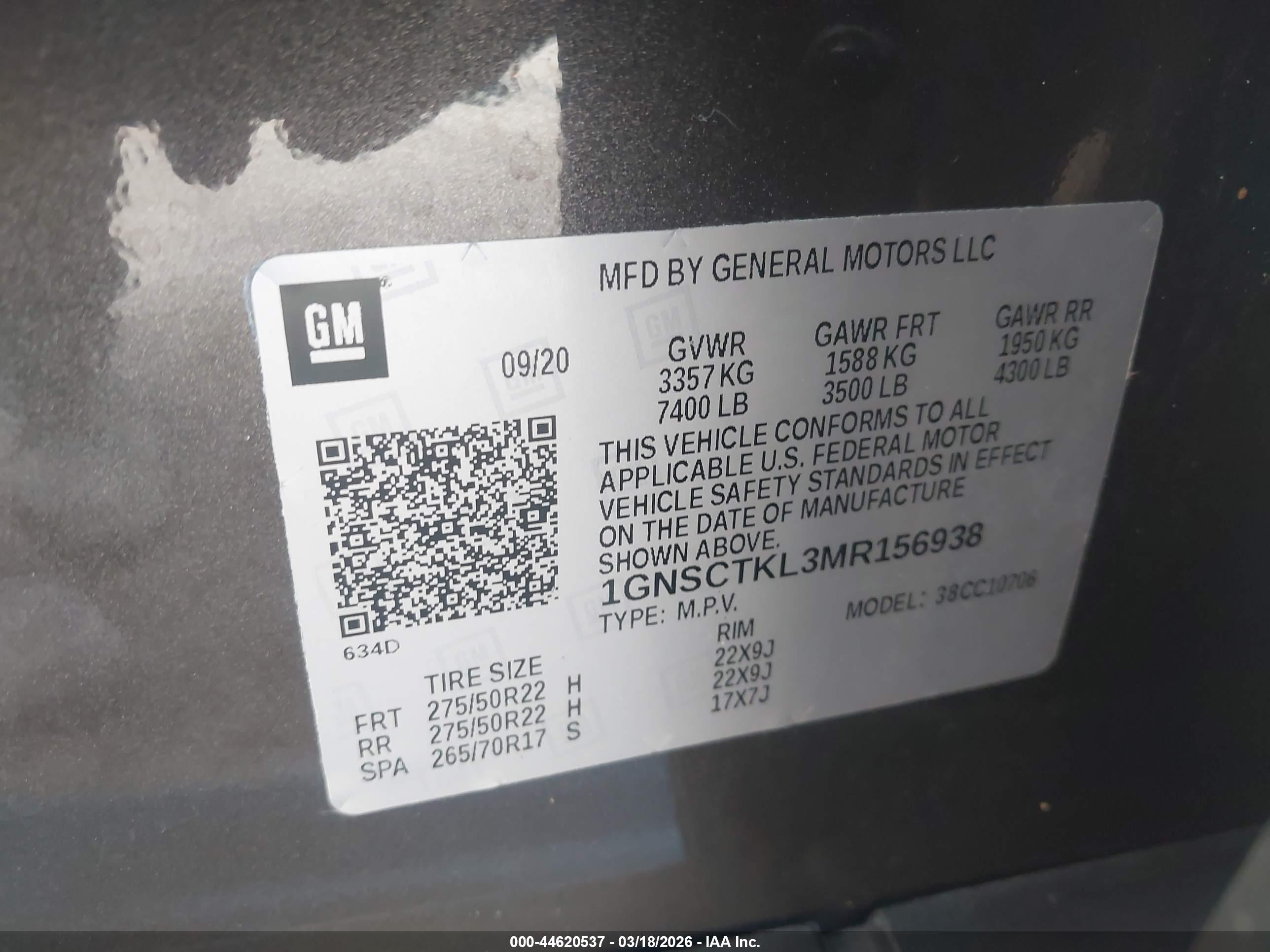 CHEVROLET TAHOE image 9