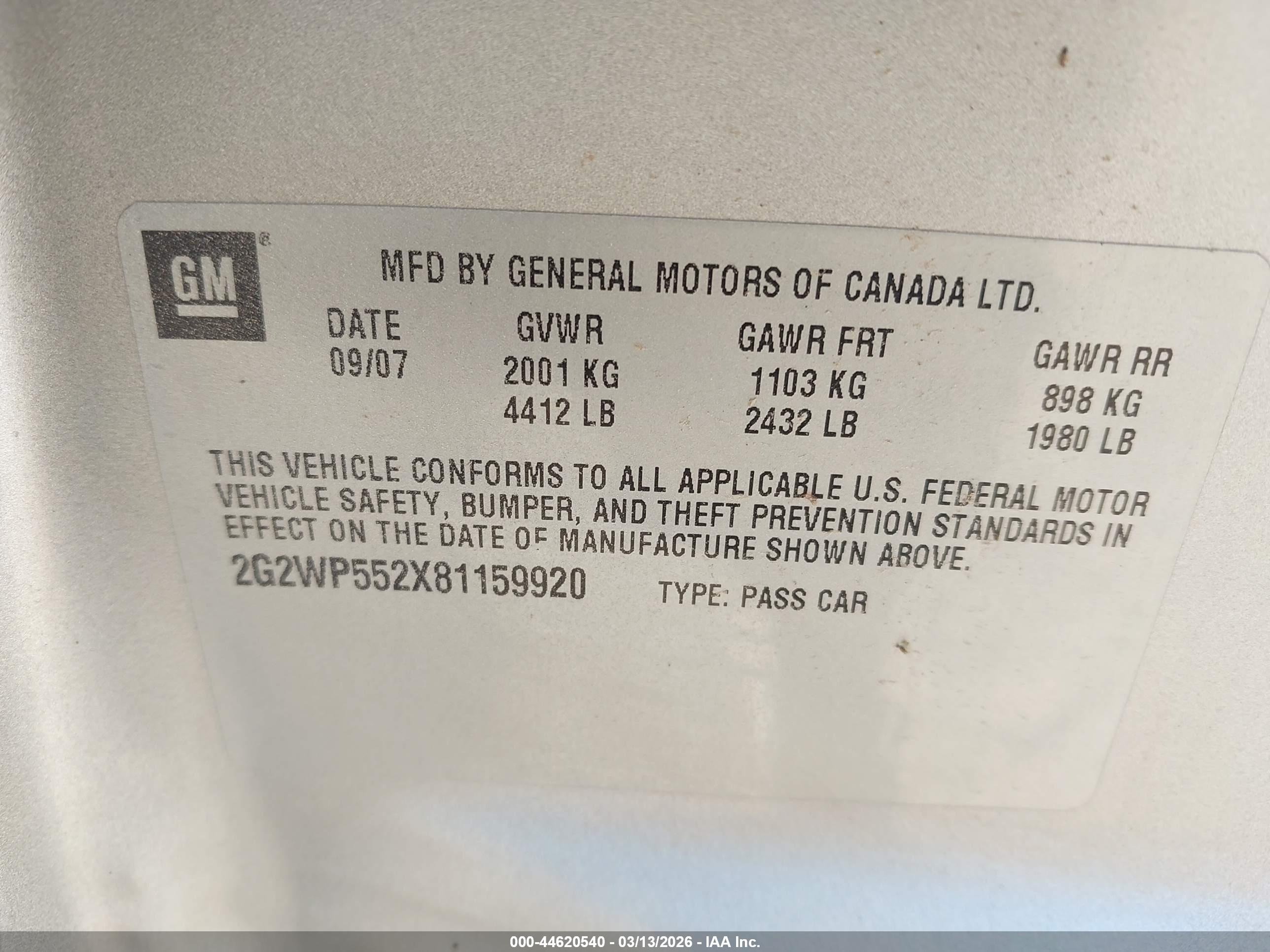 PONTIAC GRAND image 9