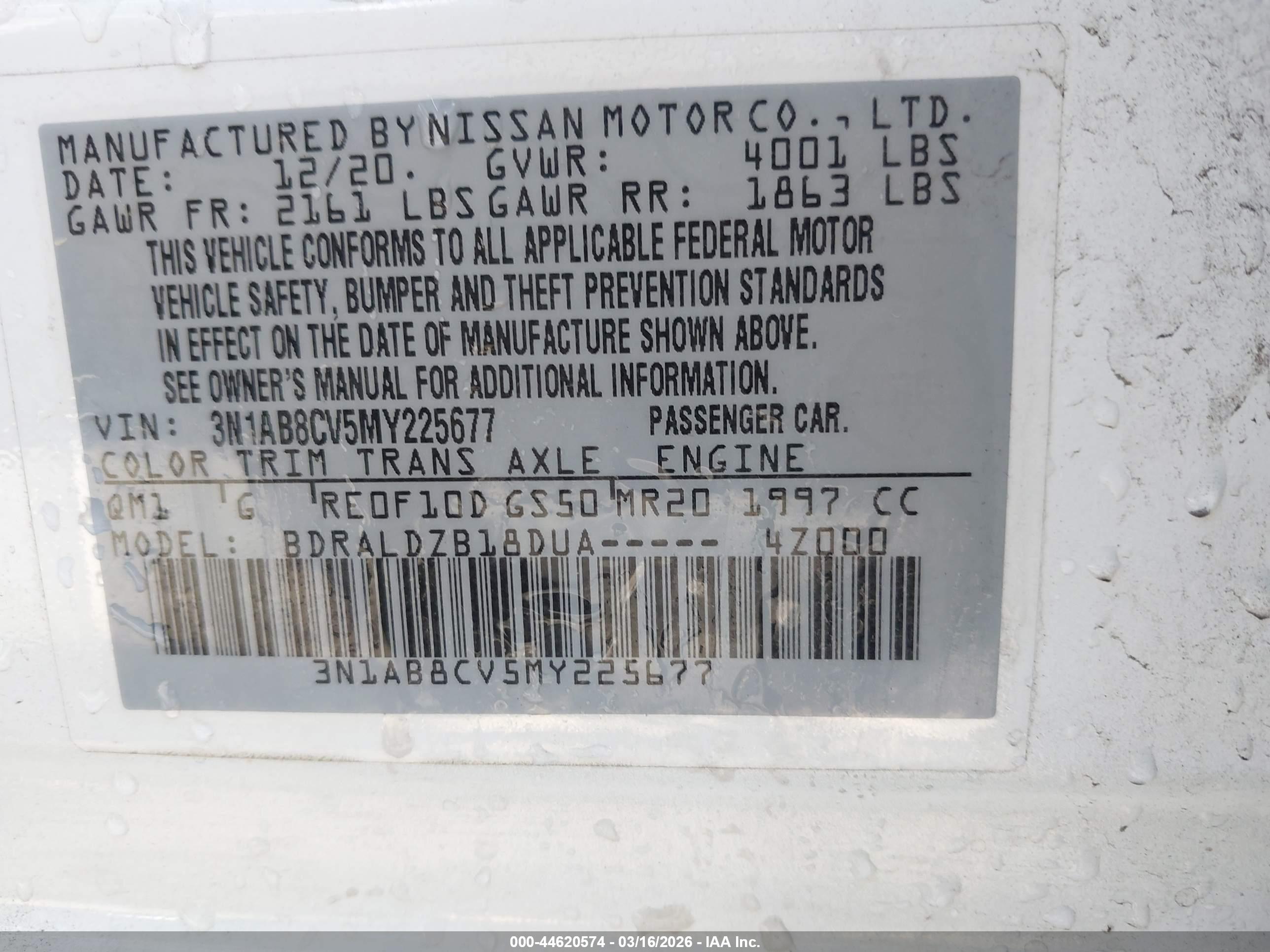 NISSAN SENTRA image 9
