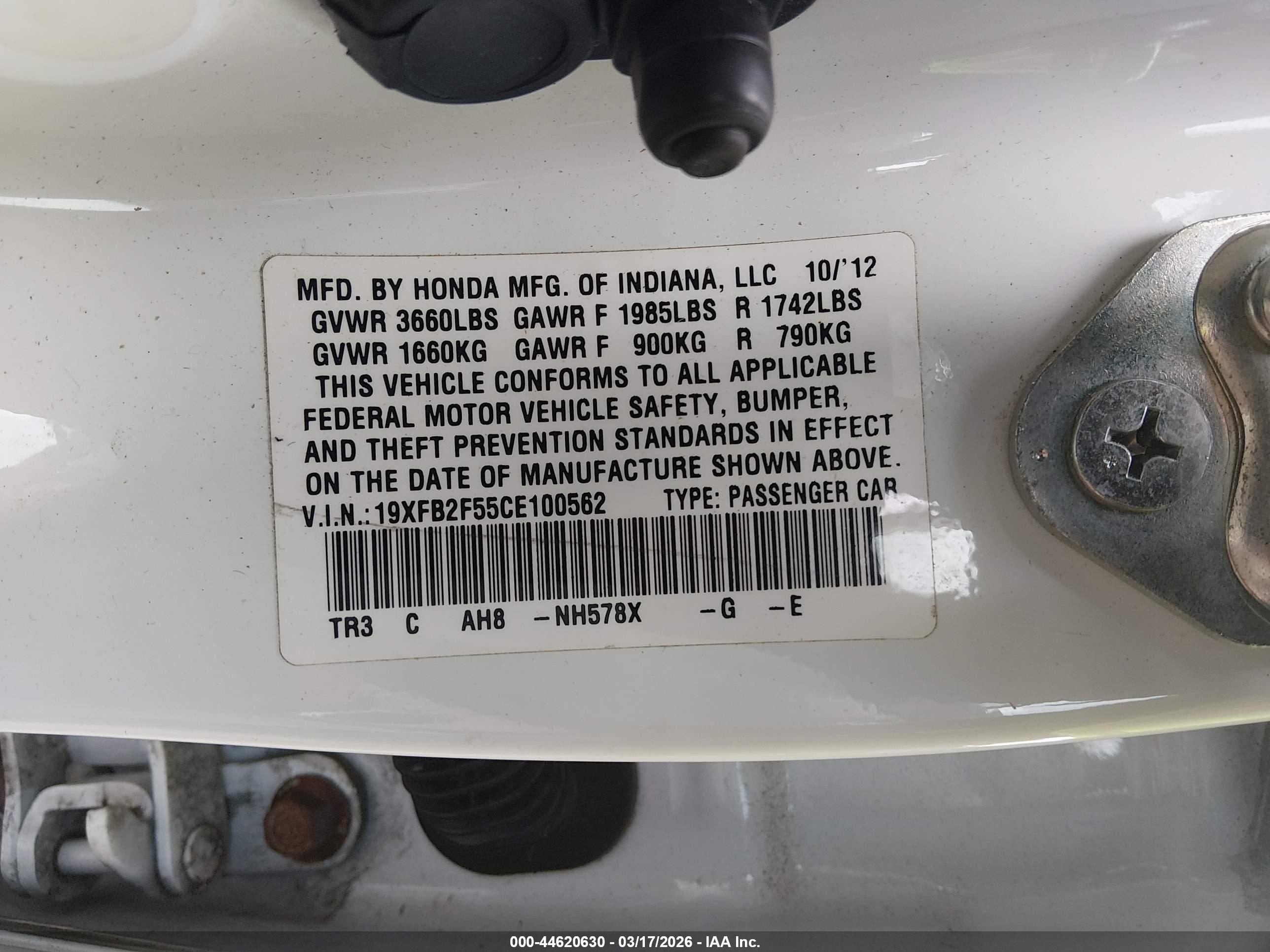 HONDA CIVIC image 9