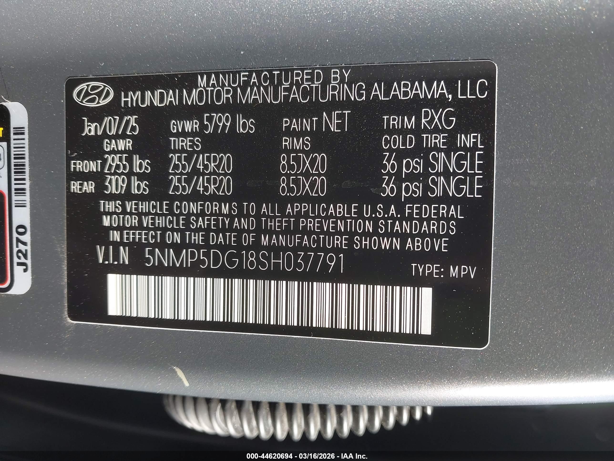 HYUNDAI SANTA image 9