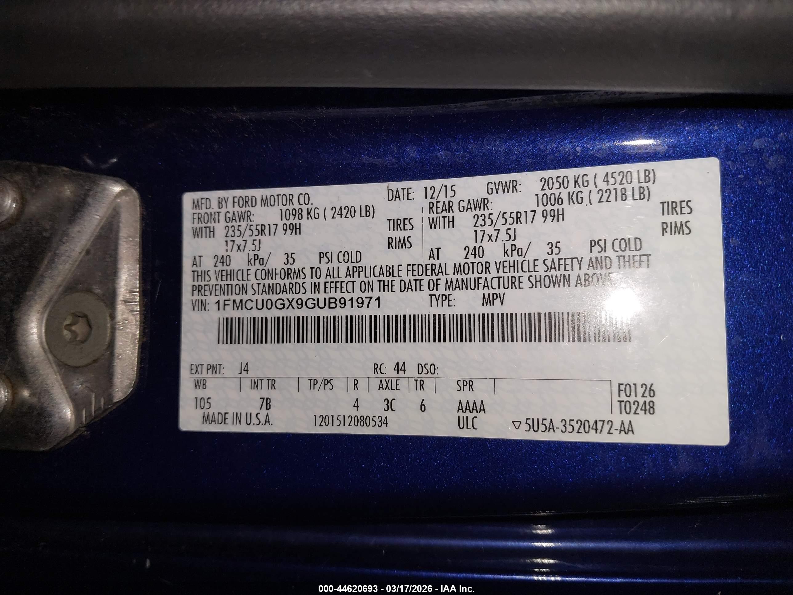 FORD ESCAPE image 9