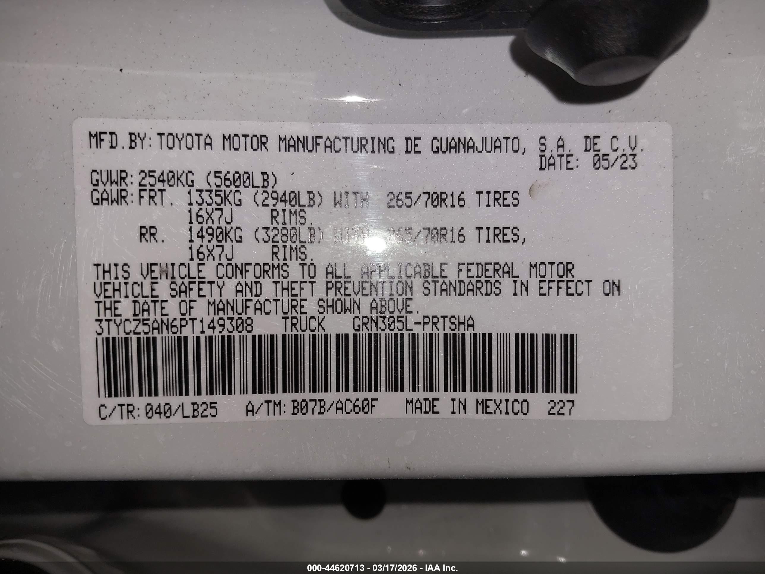 TOYOTA TACOMA image 9