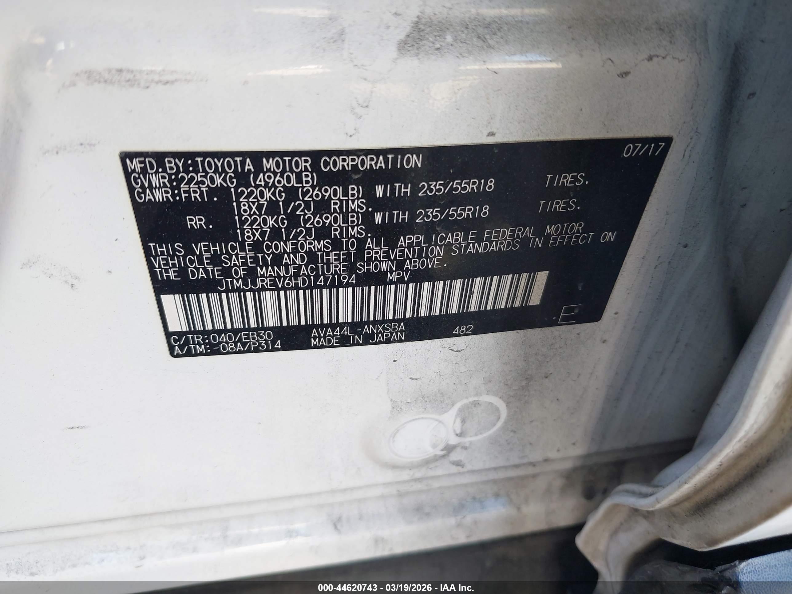 TOYOTA RAV4 image 9