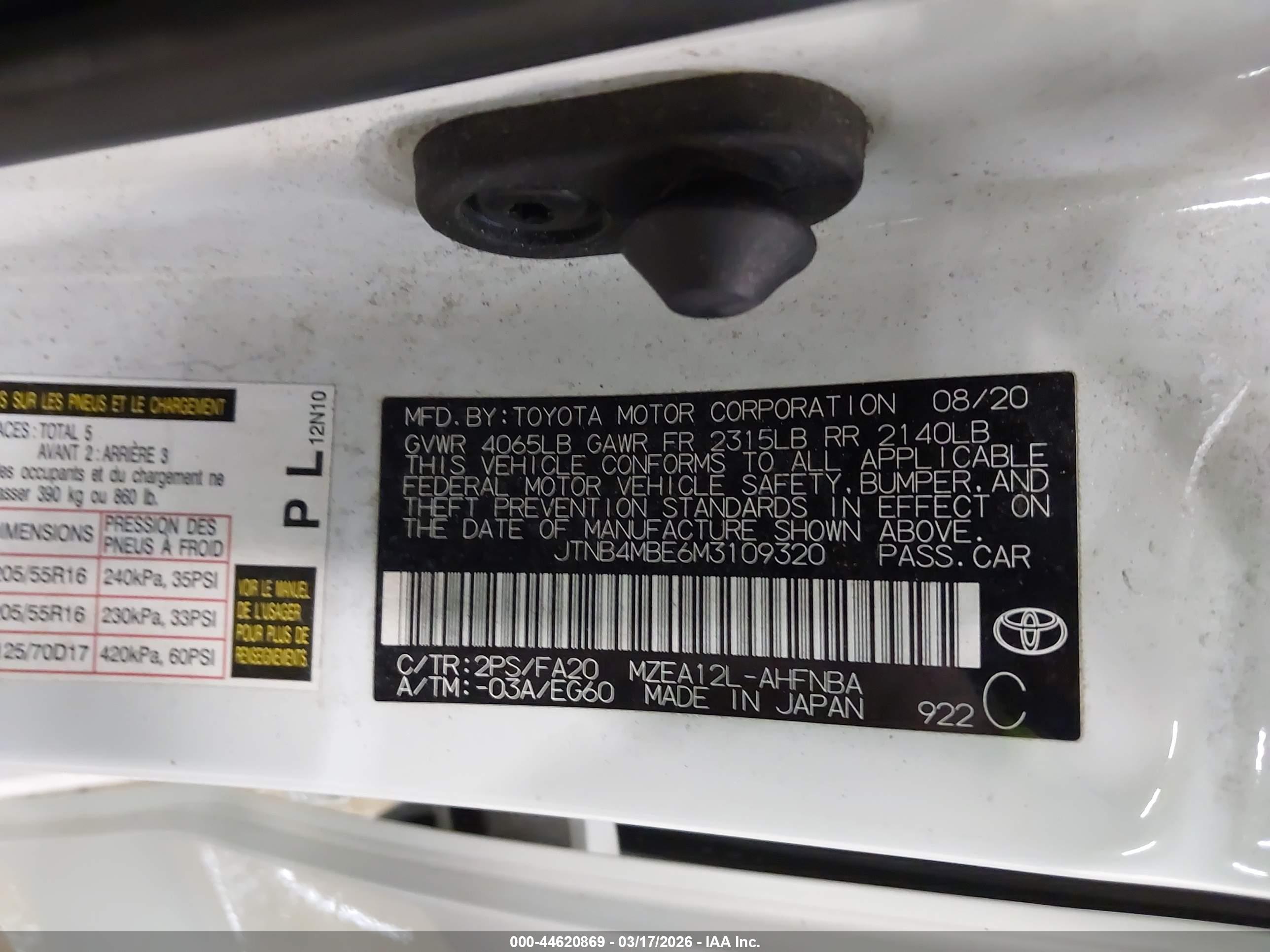 TOYOTA COROLLA image 9