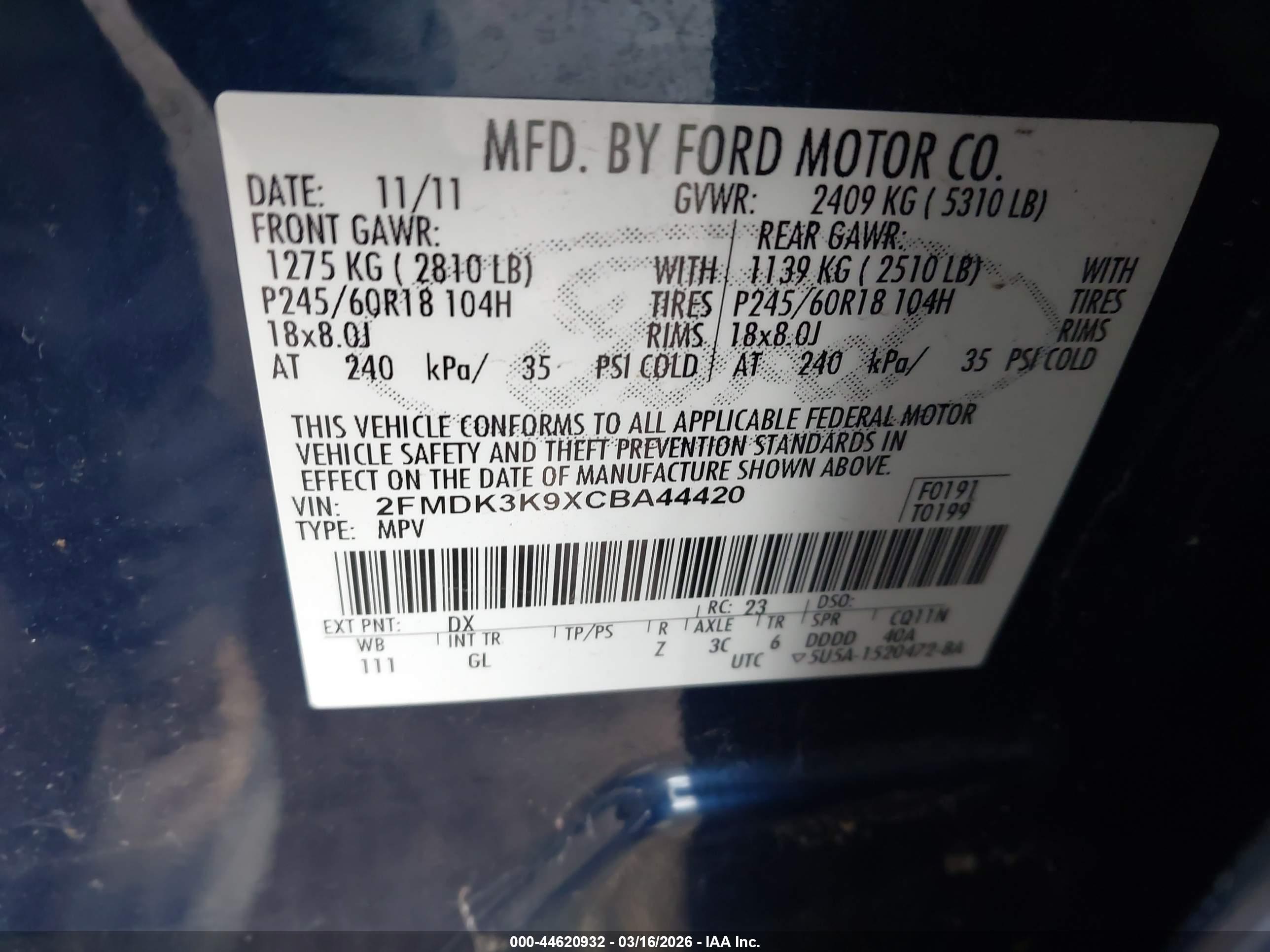 FORD EDGE image 9