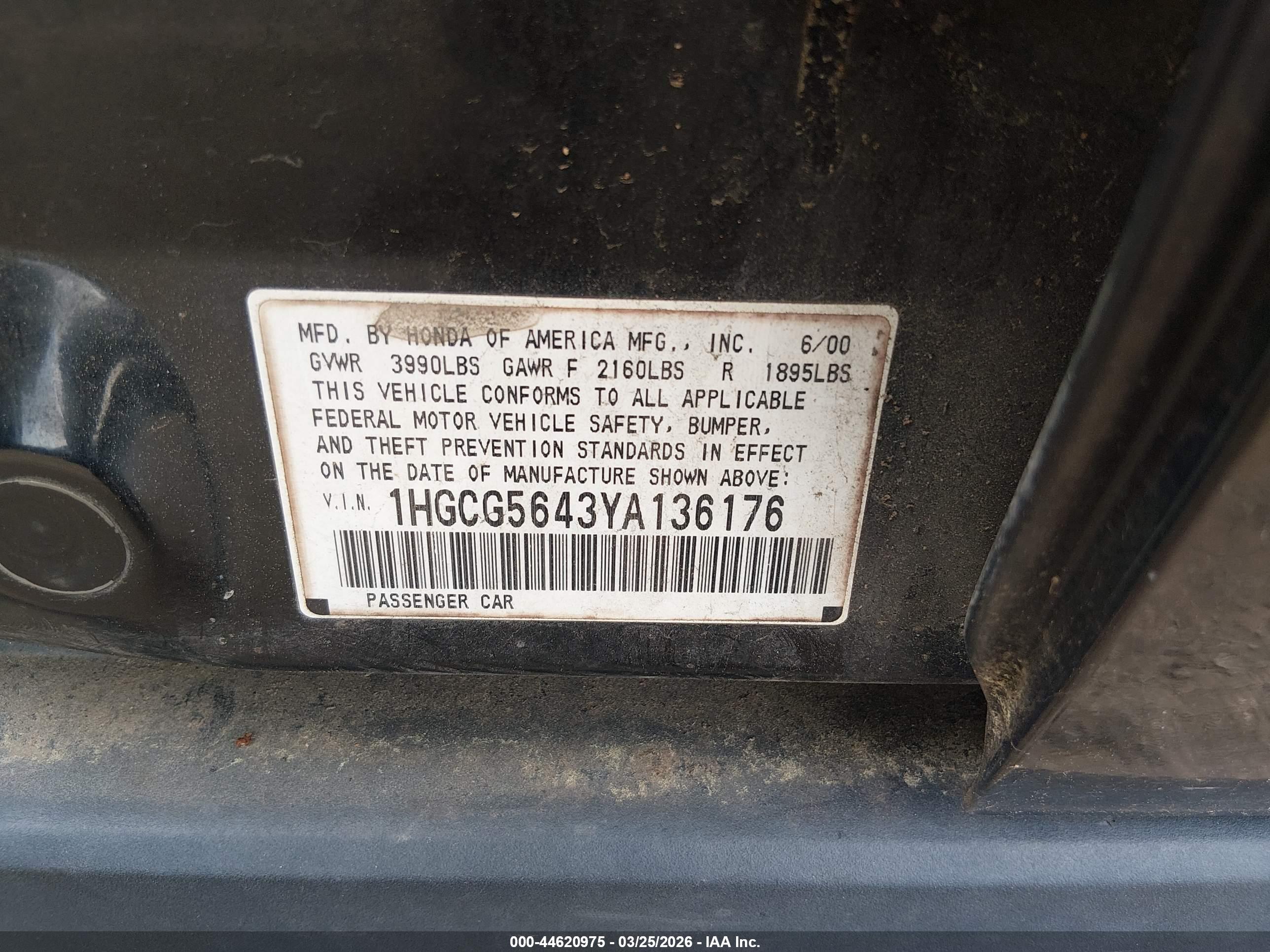 HONDA ACCORD image 9