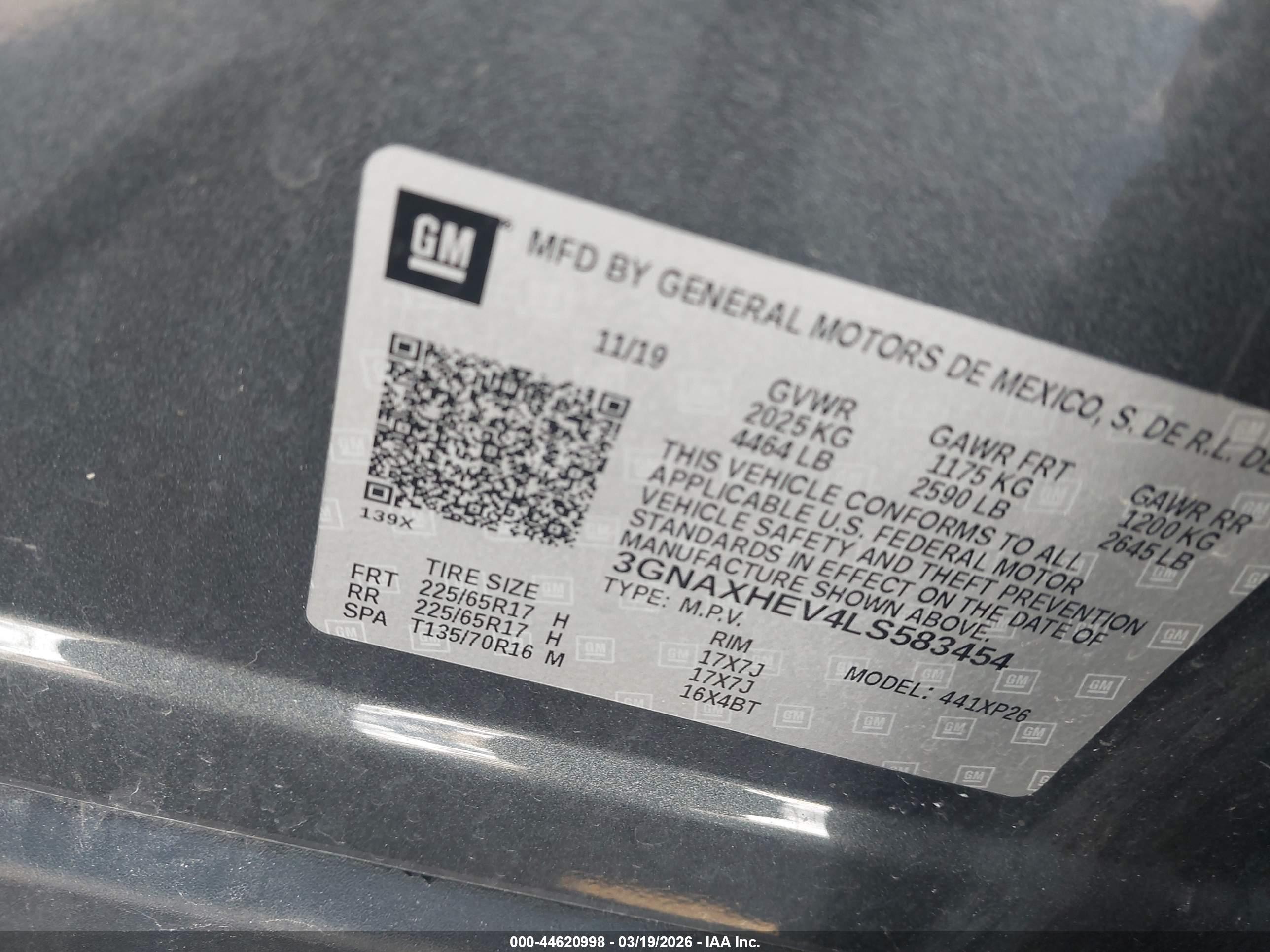 CHEVROLET EQUINOX image 9