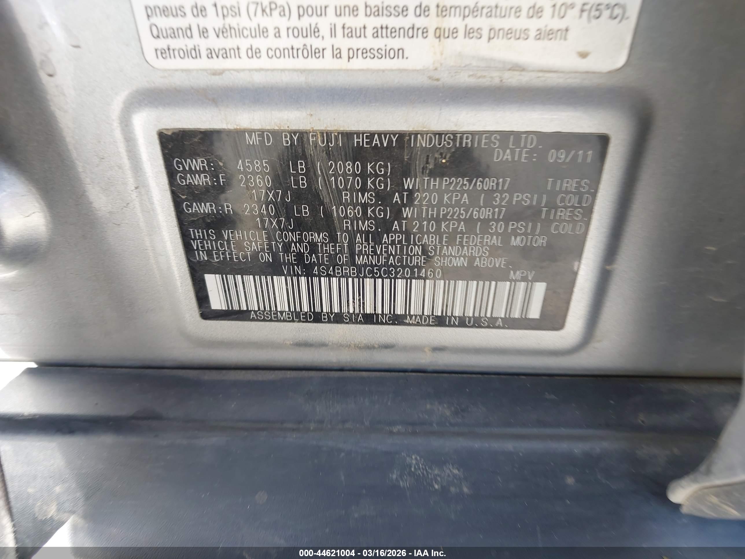 SUBARU OUTBACK image 9