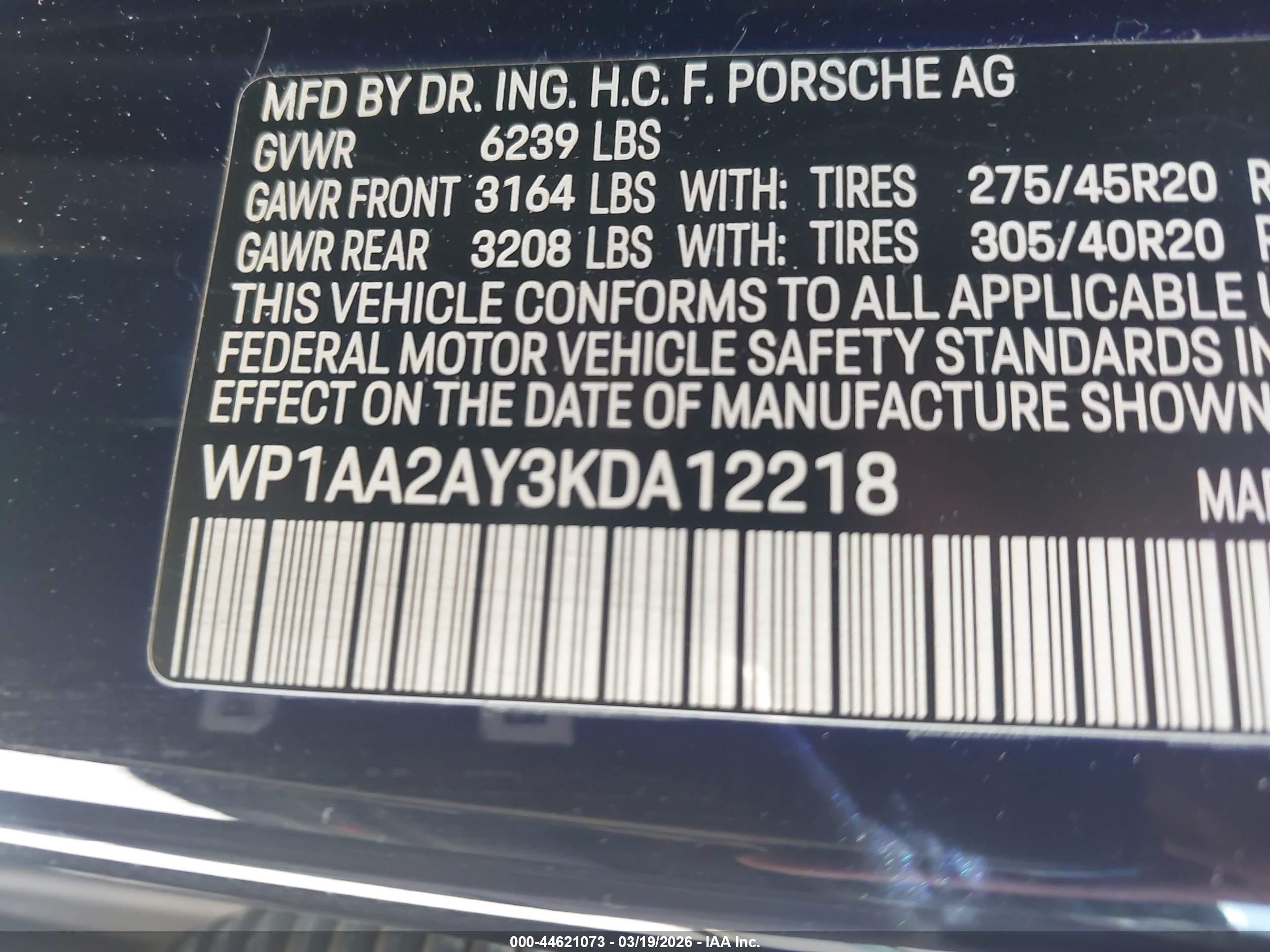 PORSCHE CAYENNE image 9