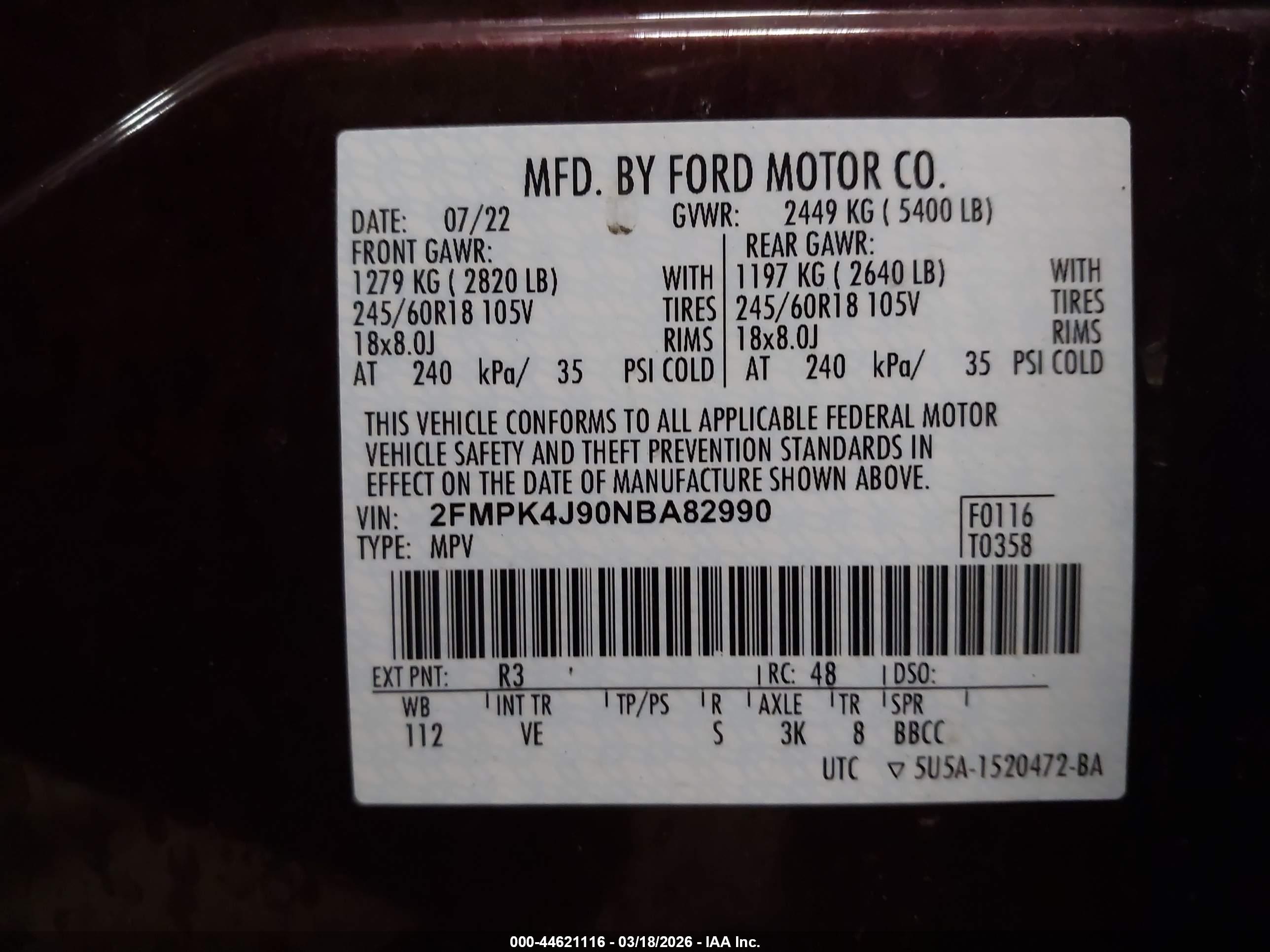 FORD EDGE image 9