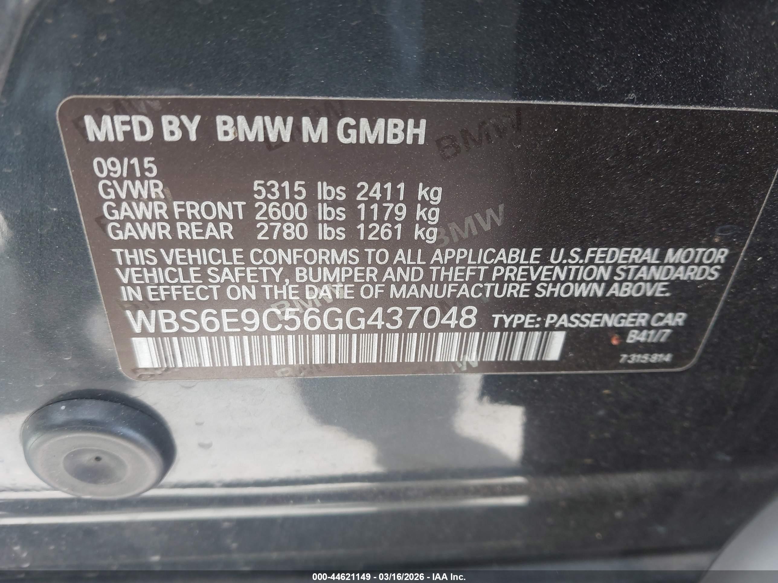 BMW M6 image 9