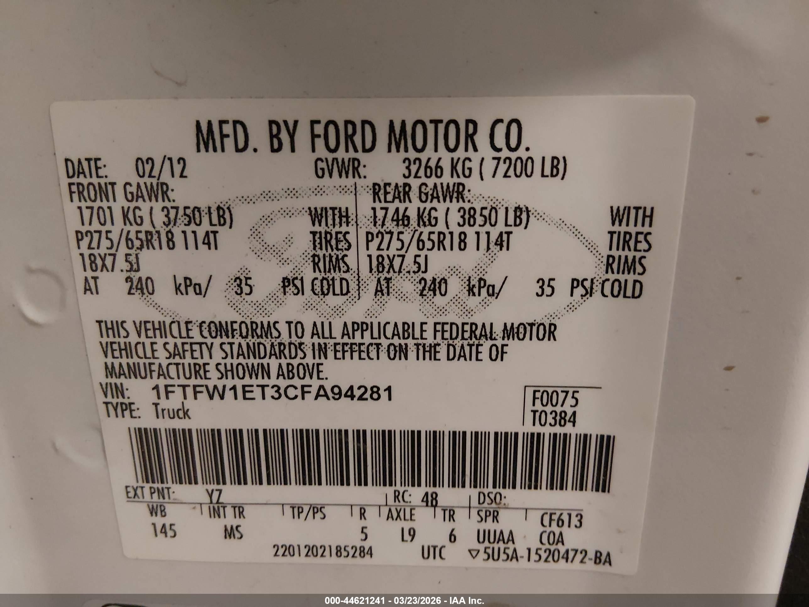 FORD F-150 image 9