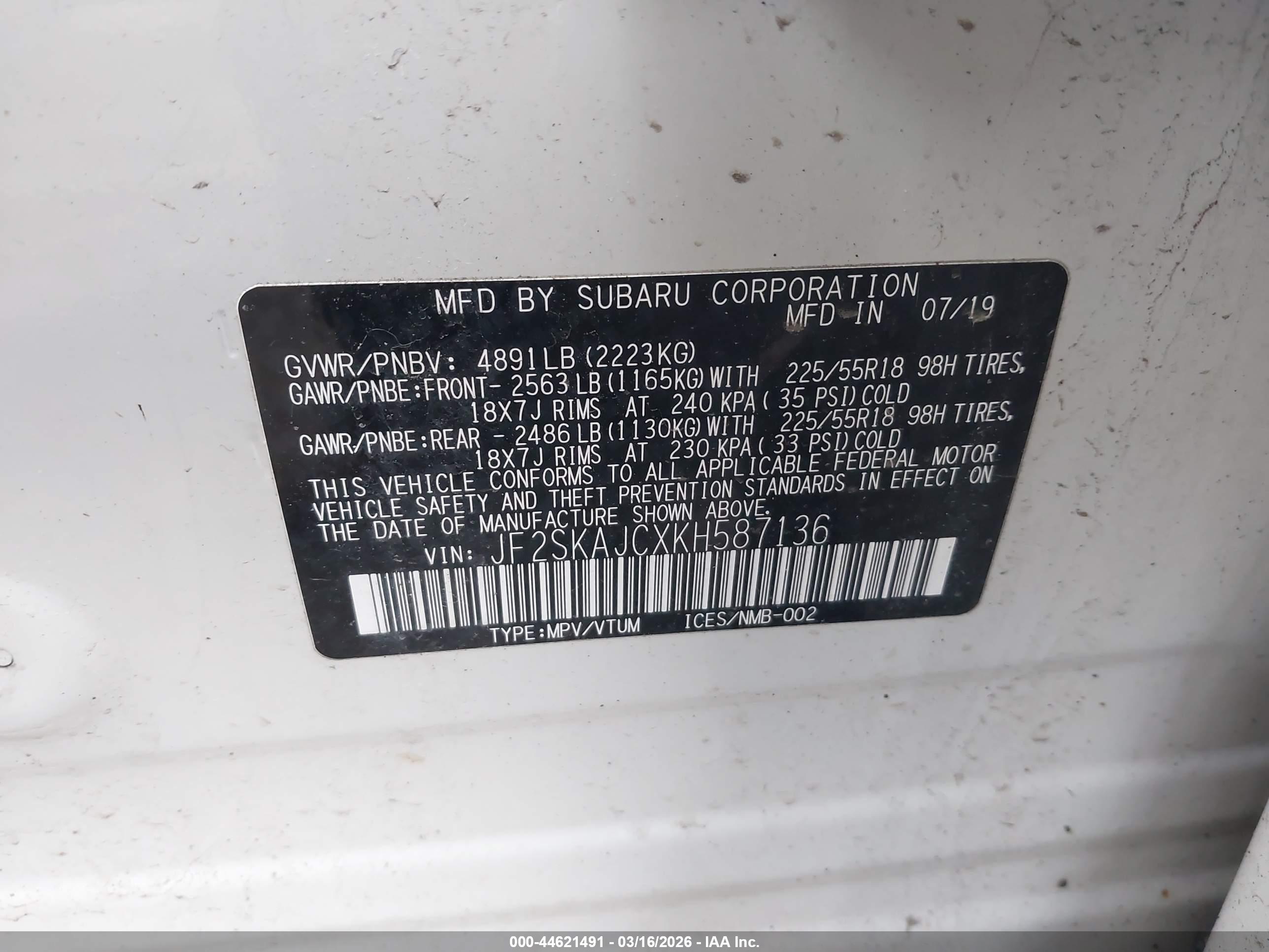 SUBARU FORESTER image 9