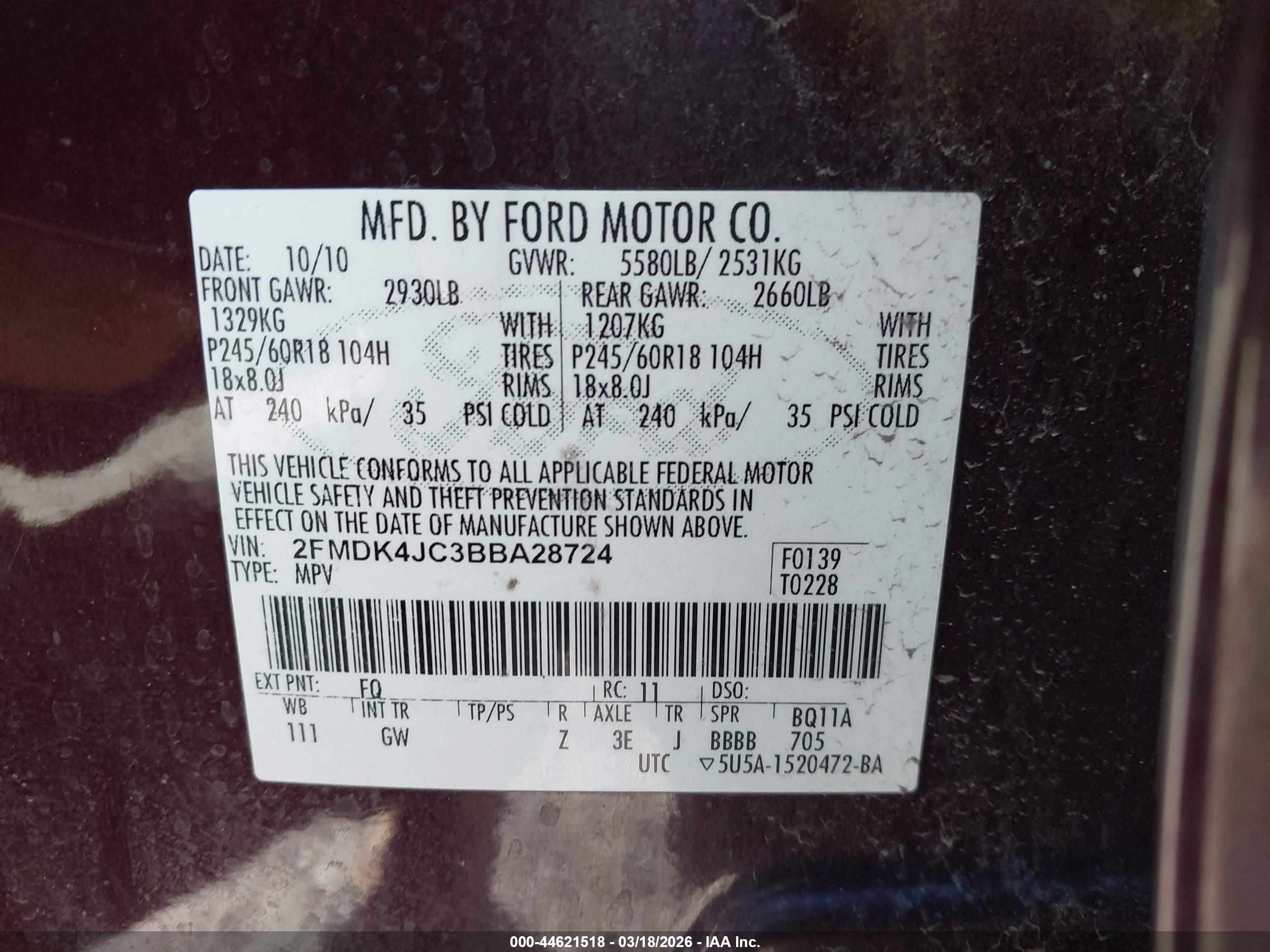 FORD EDGE image 9