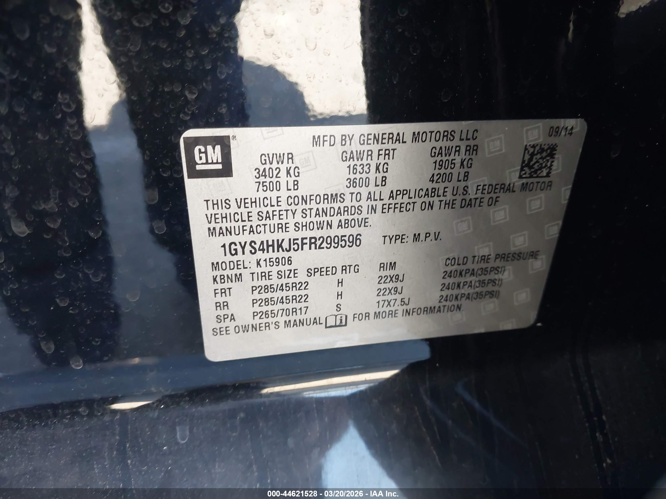 CADILLAC ESCALADE image 9