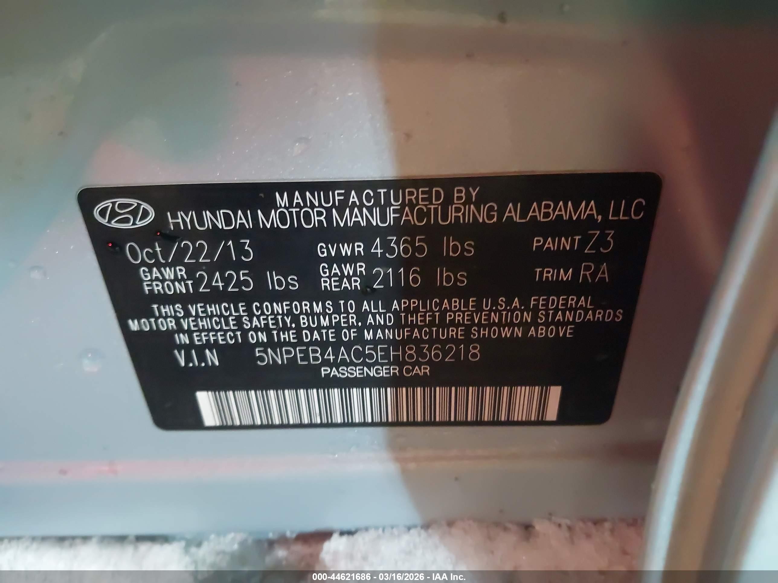 HYUNDAI SONATA image 9