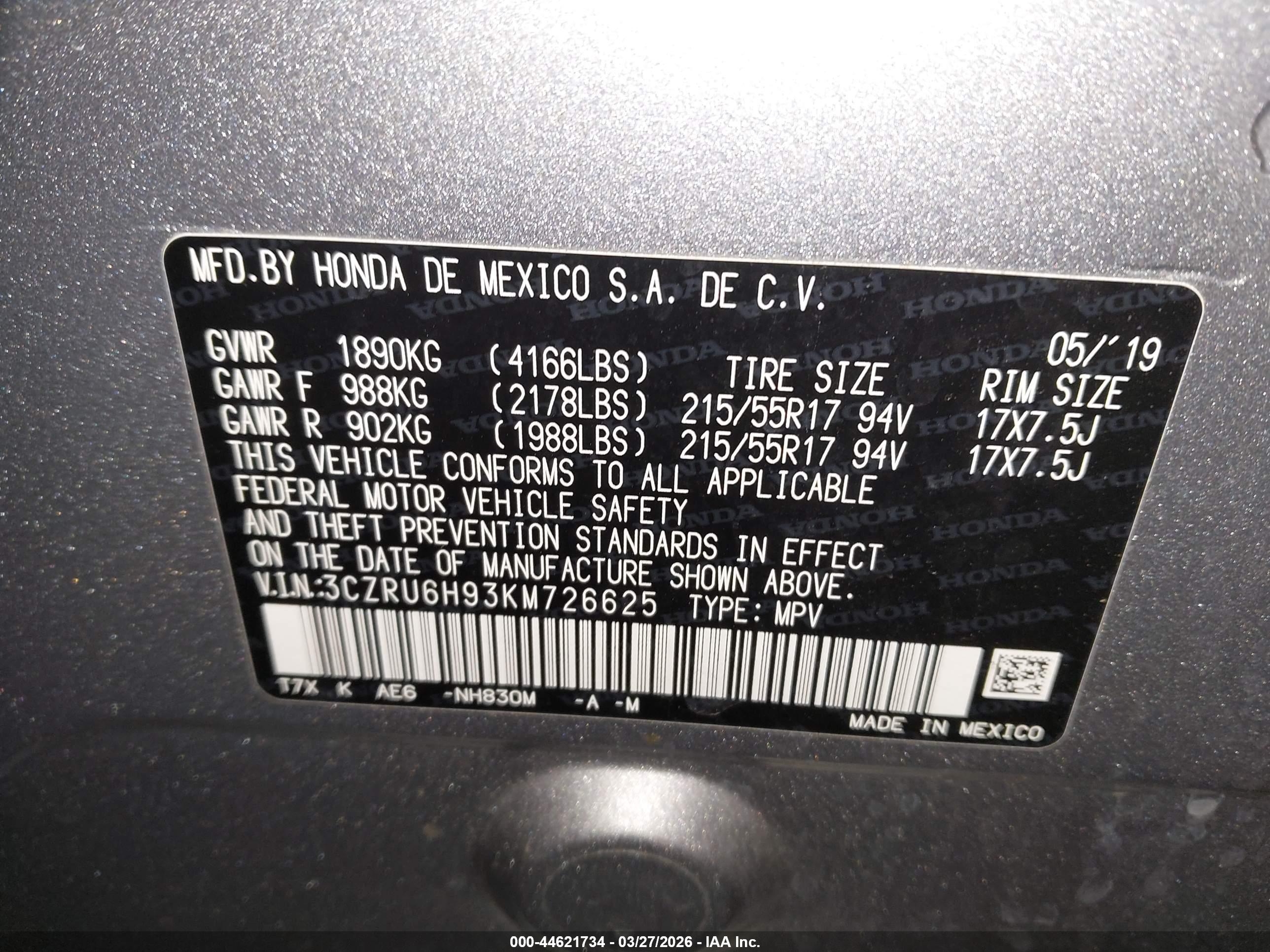 HONDA HR-V image 9