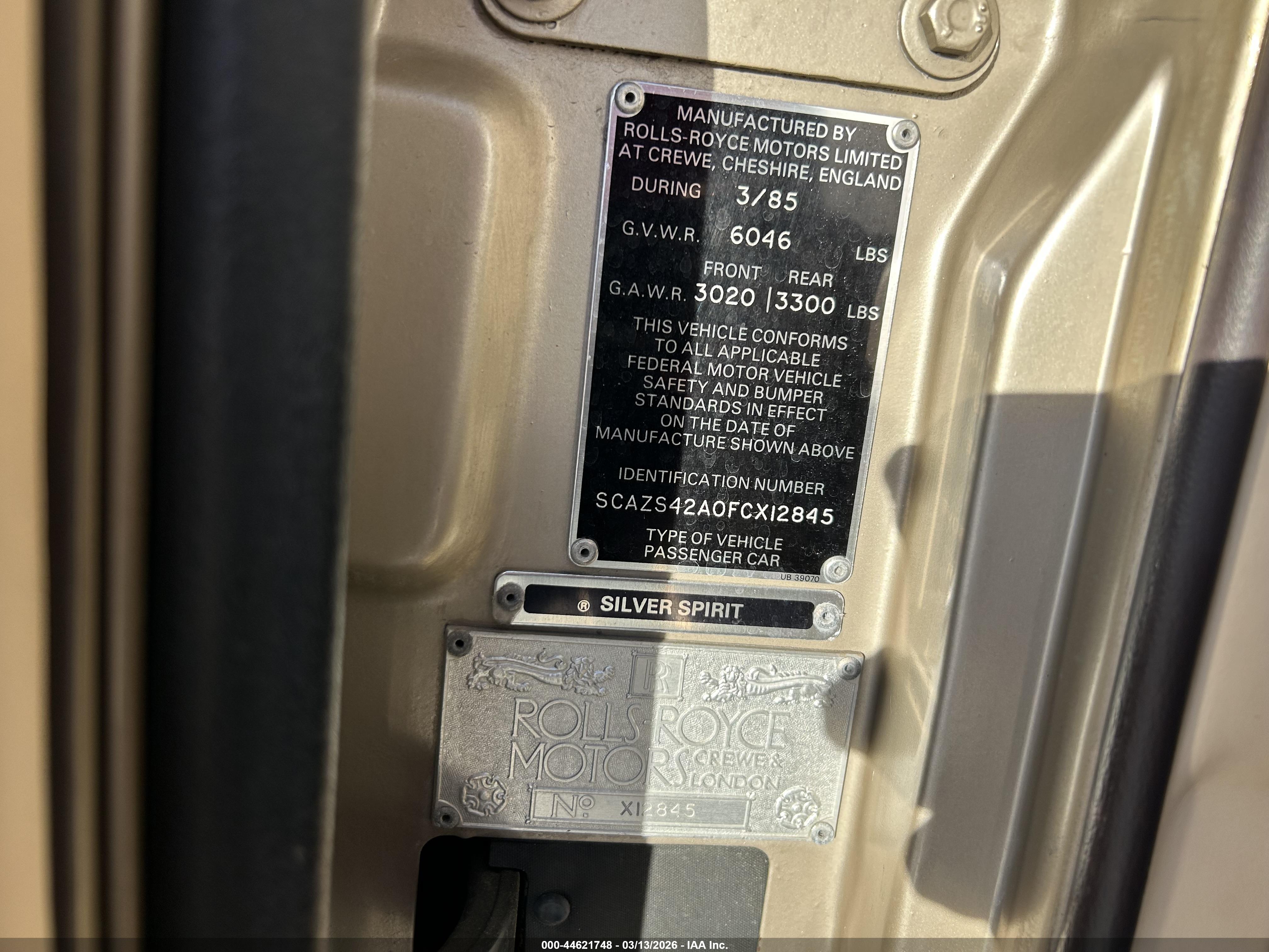 ROLLS-ROYCE SILVER image 9