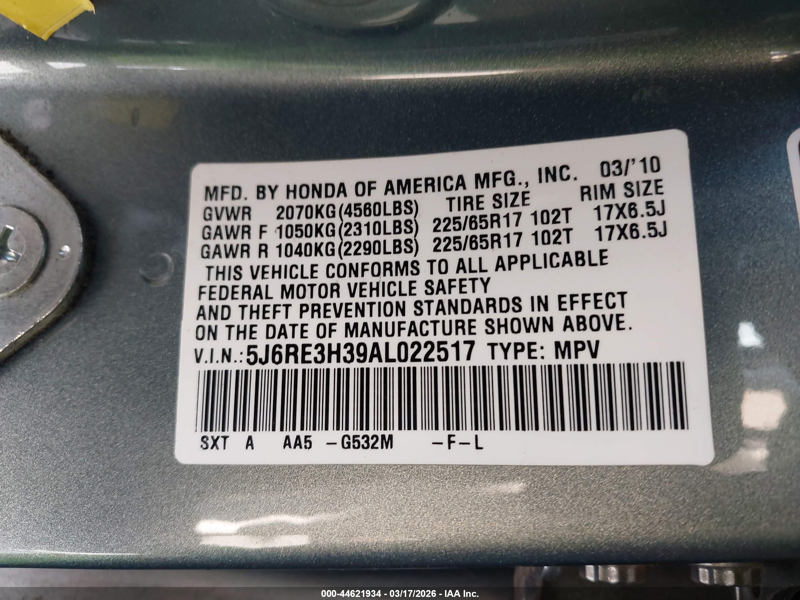 HONDA CR-V image 9