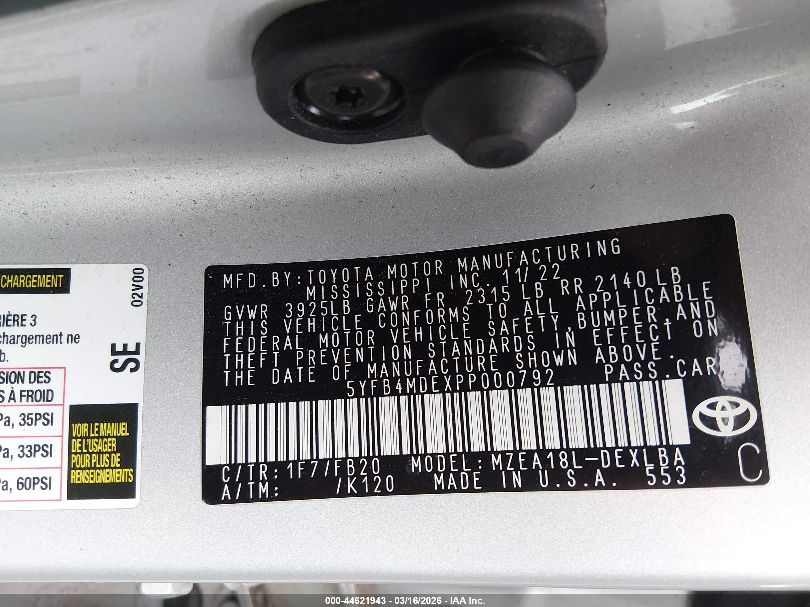 TOYOTA COROLLA image 9