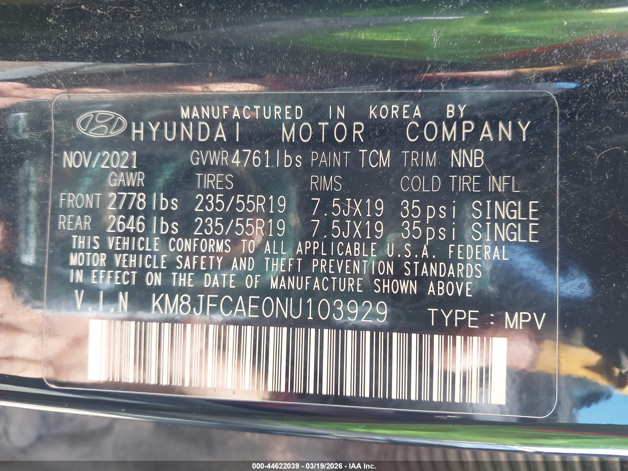 HYUNDAI TUCSON image 9