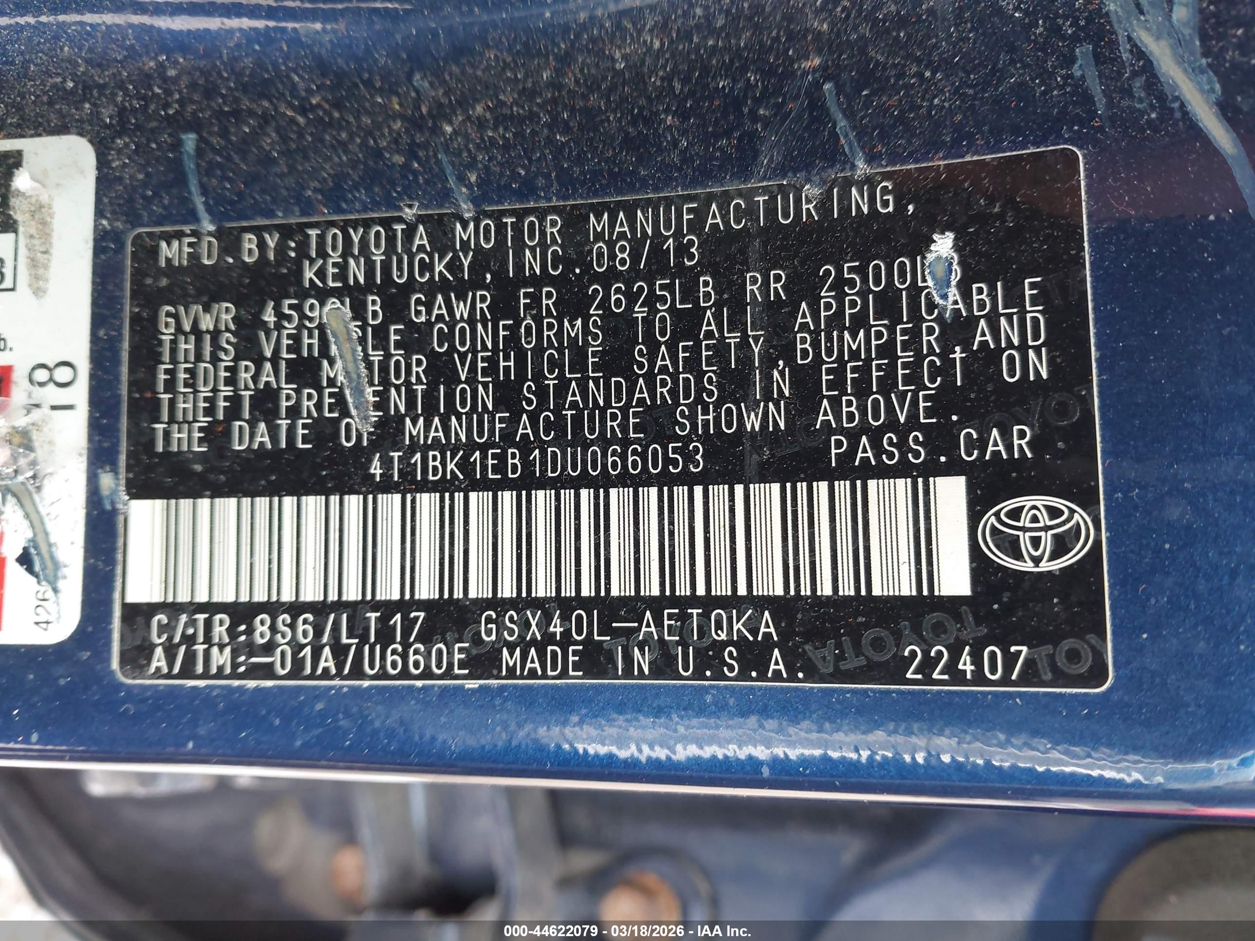 TOYOTA AVALON image 9