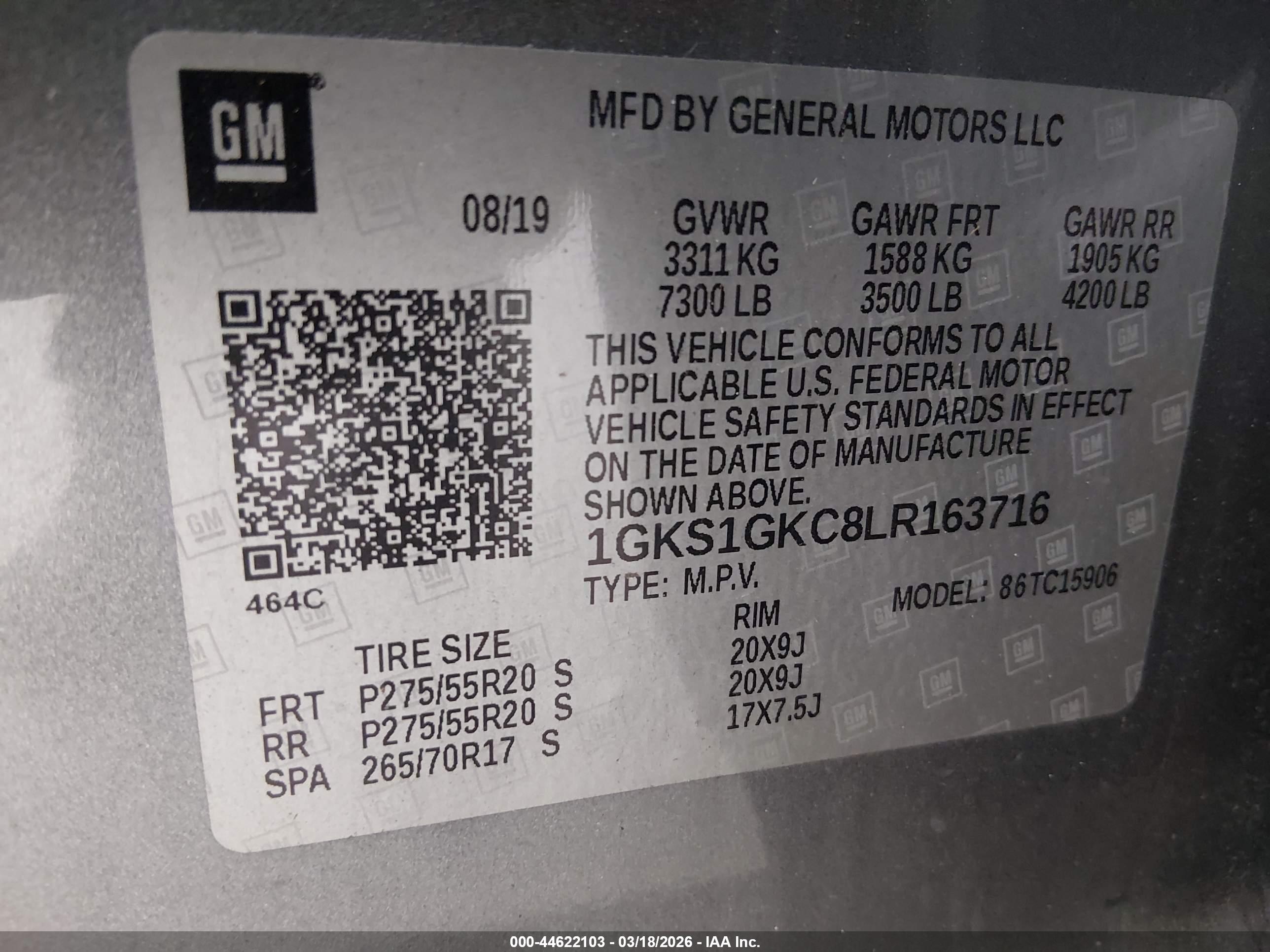 GMC YUKON image 9