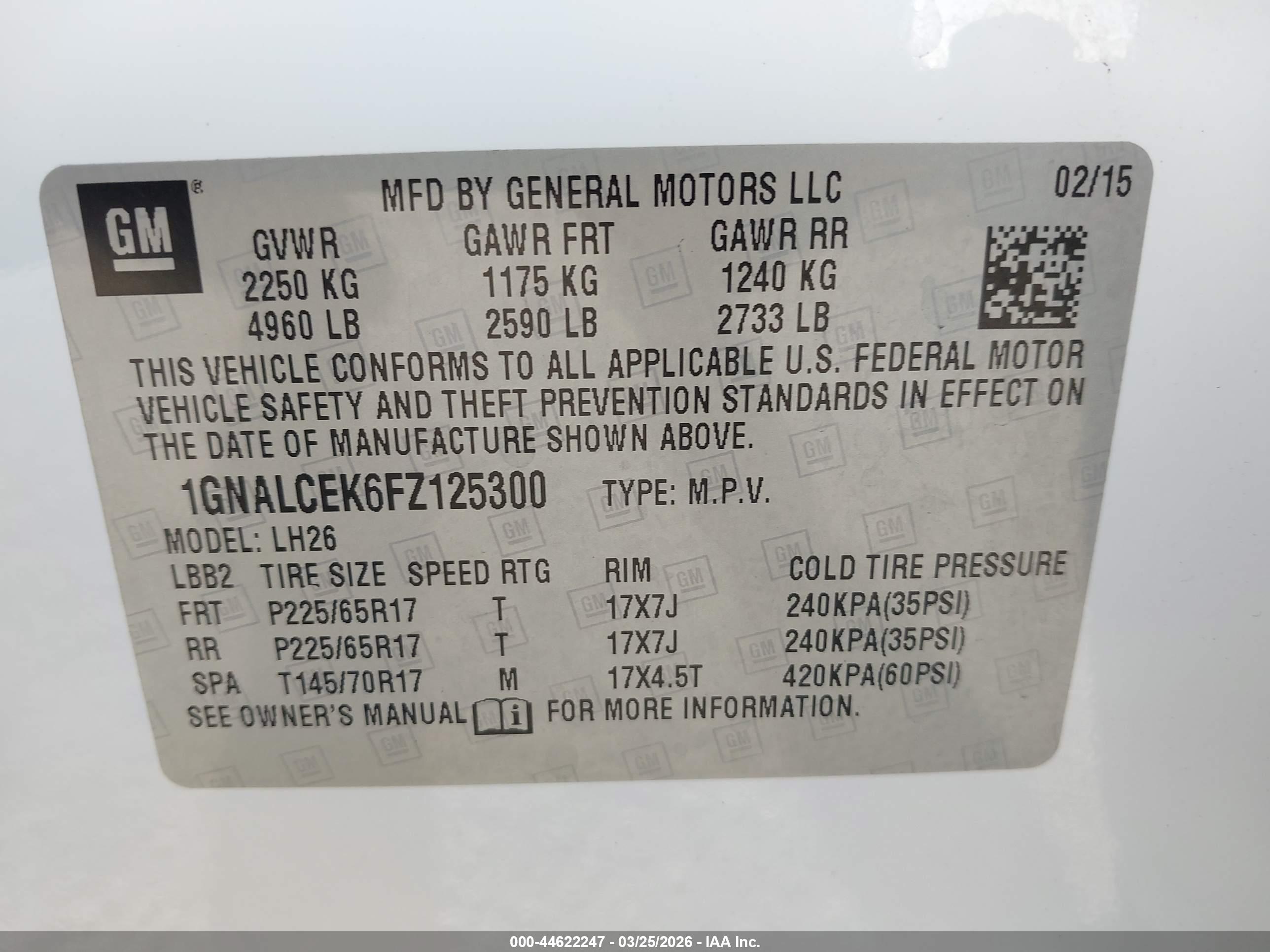 CHEVROLET EQUINOX image 9