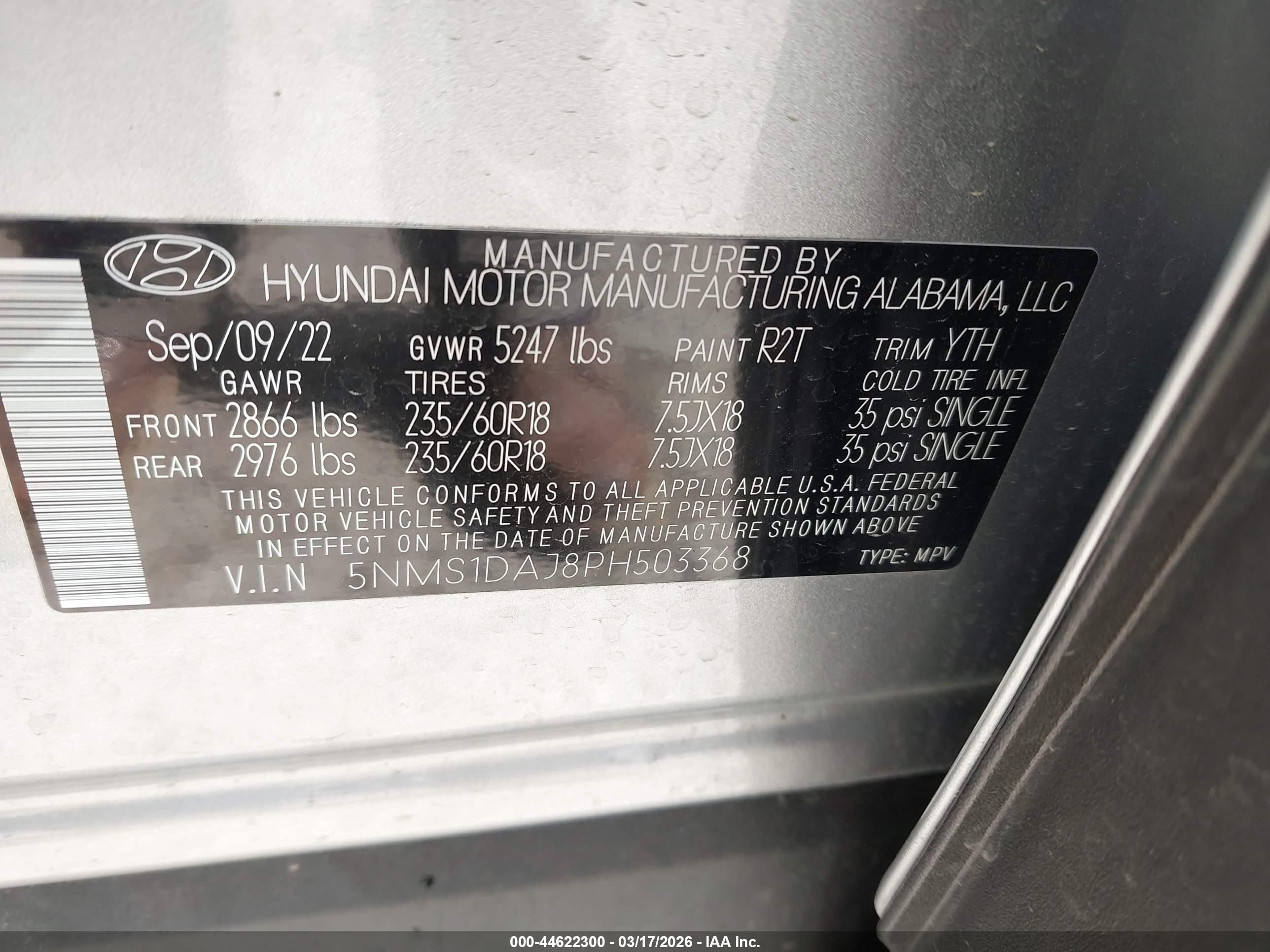 HYUNDAI SANTA image 9
