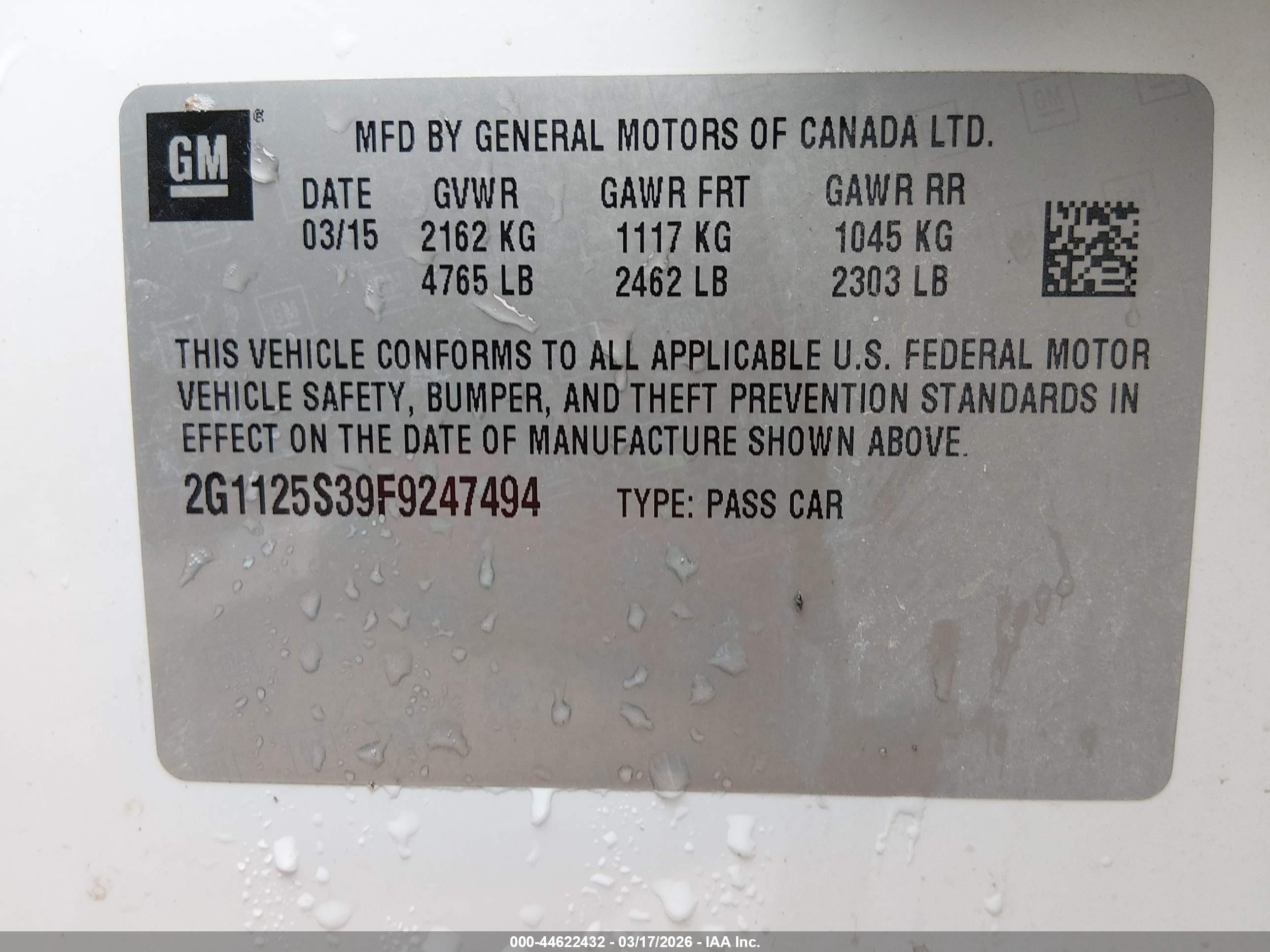 CHEVROLET IMPALA image 9