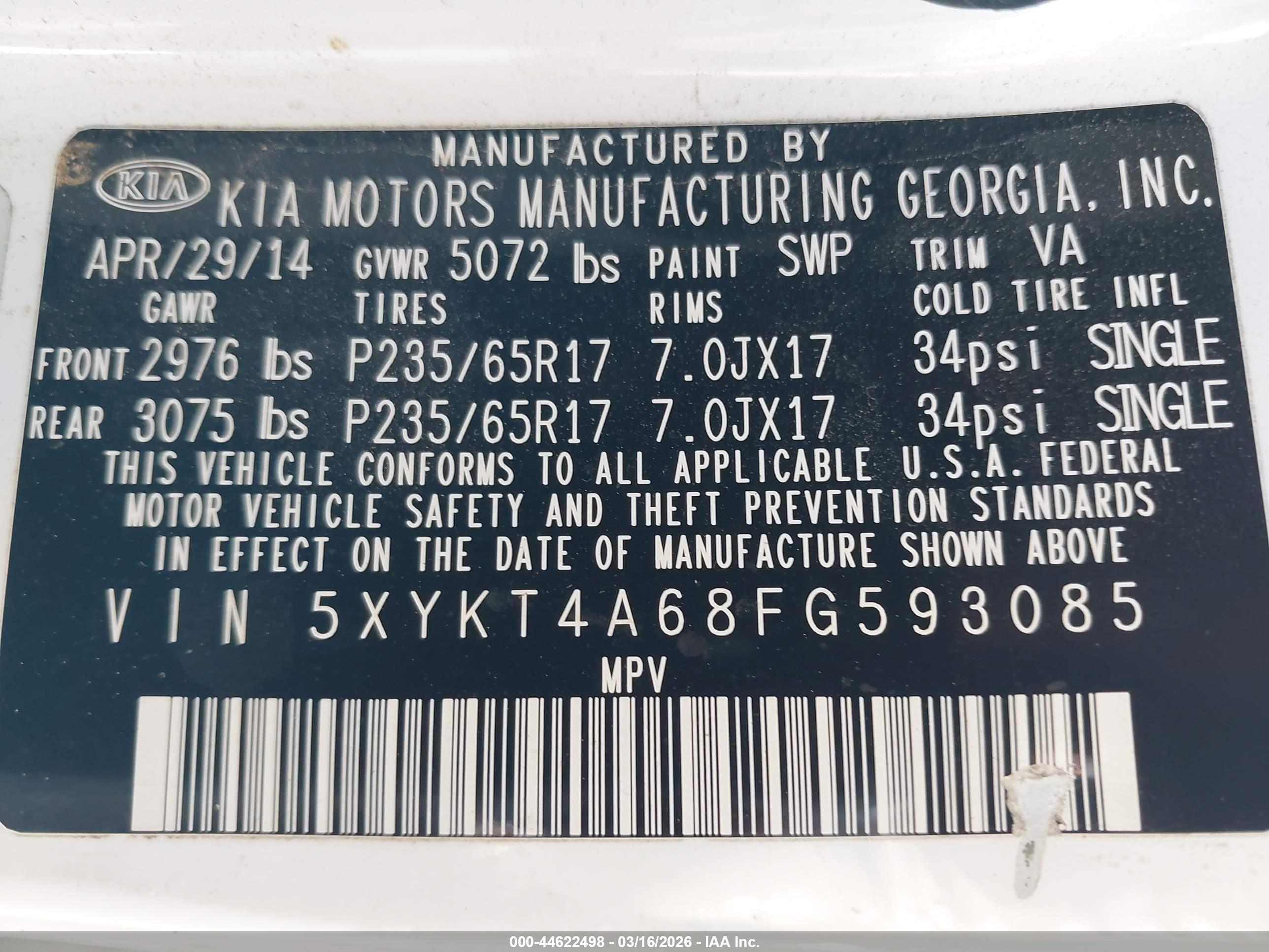 KIA SORENTO image 9
