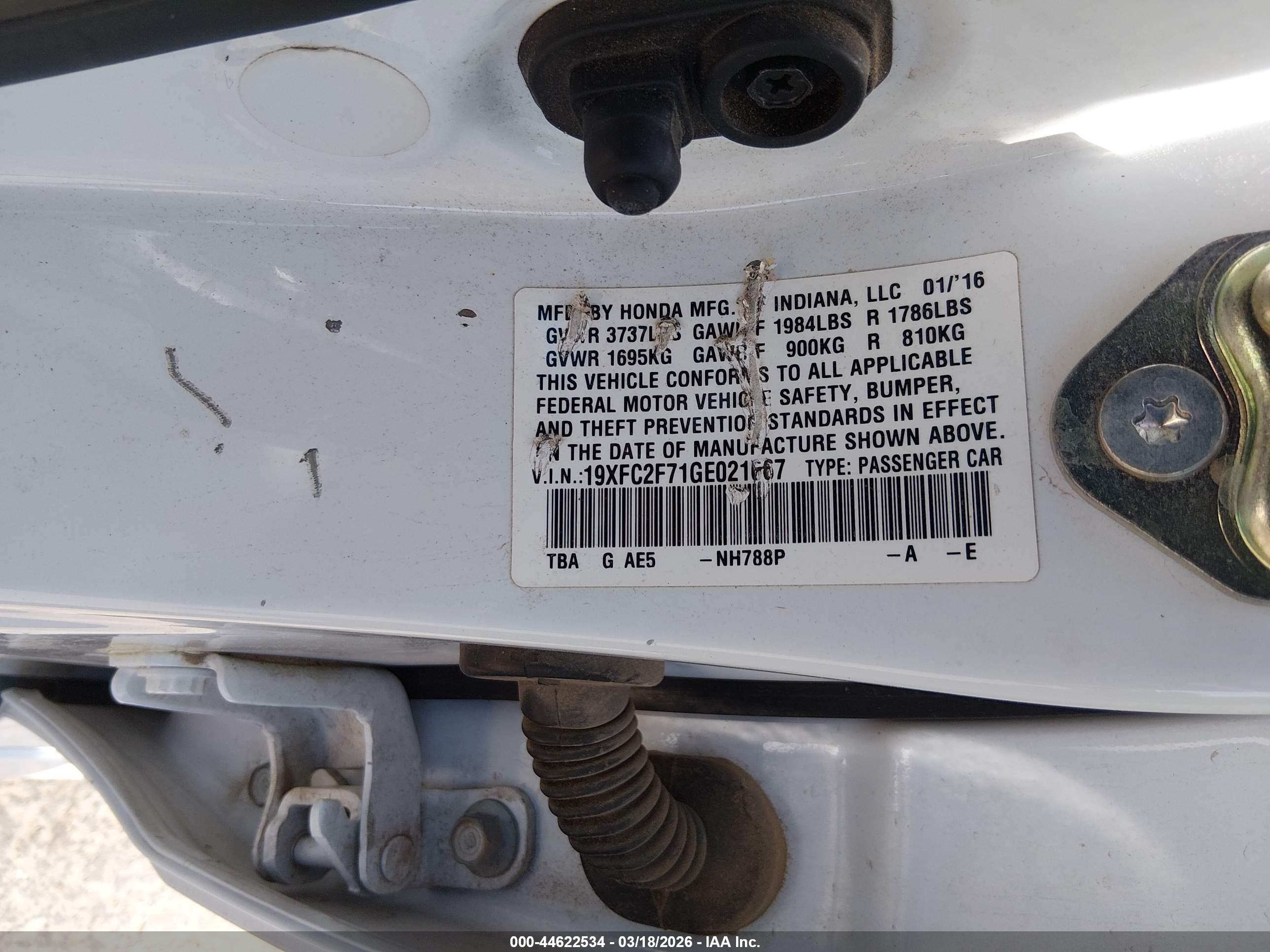 HONDA CIVIC image 9